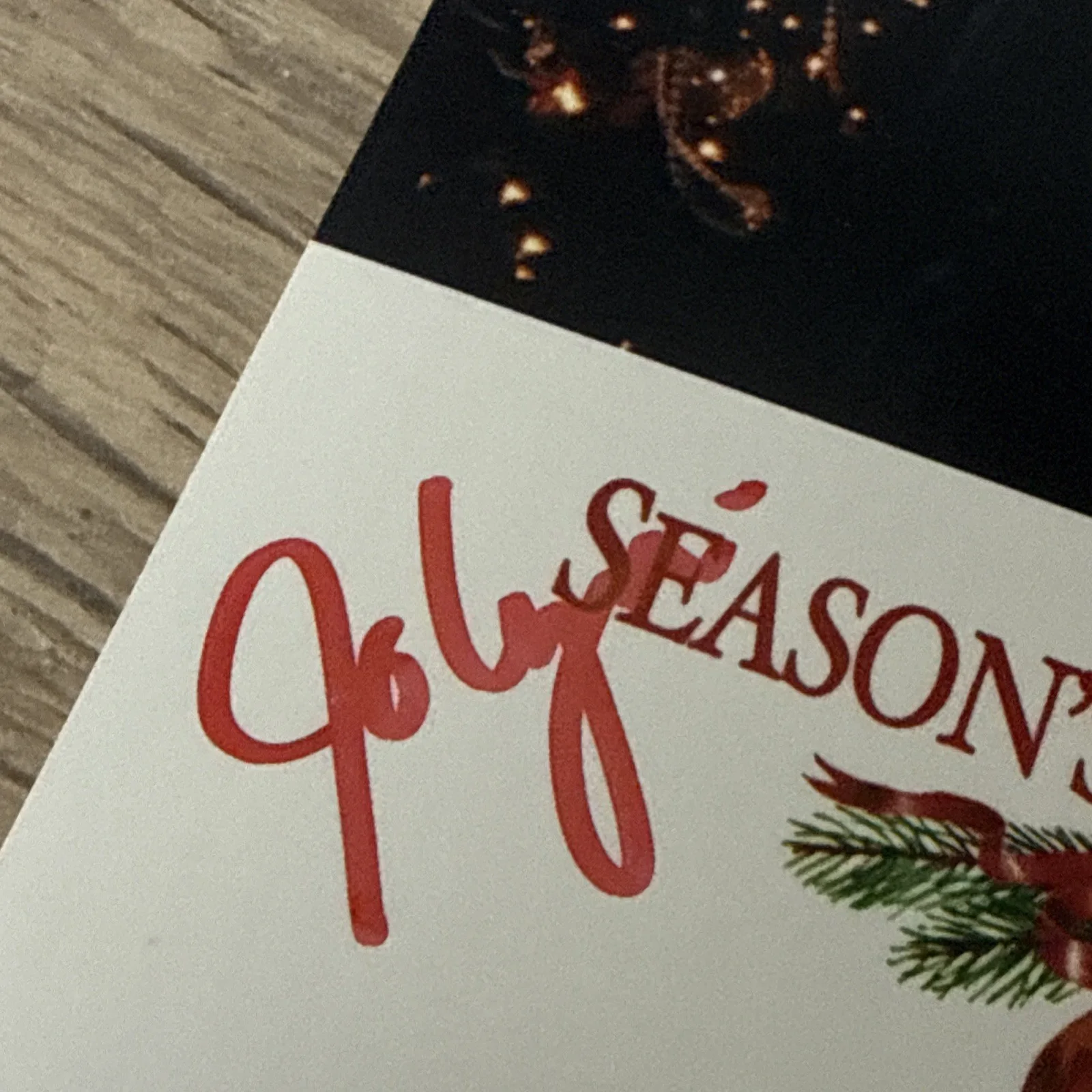 Alex Donnely — ALEX DONNELLEY Diane The Young & Restless 4x7.5 XMAS card Photo Signed Autograph, изображение 3