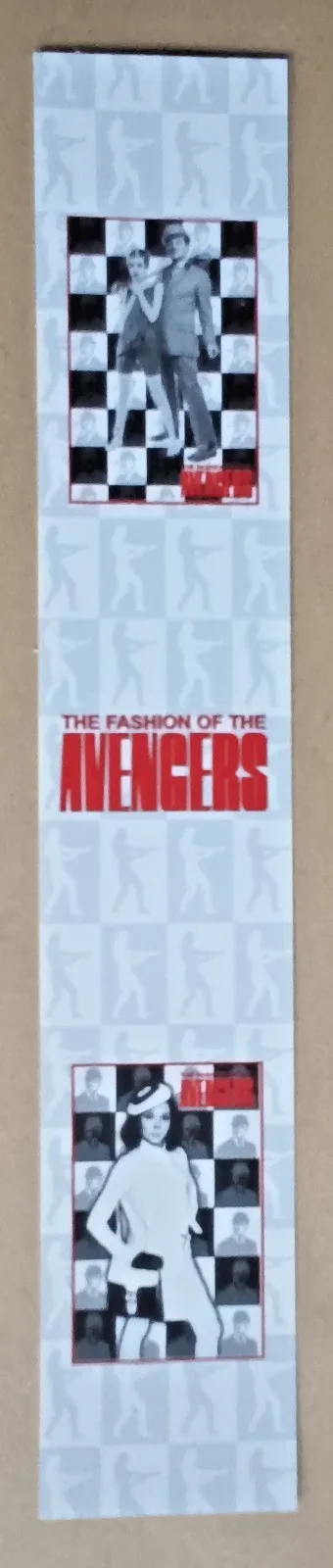 THE AVENGERS BOOKMARKS X5 - STEED & MRS PEEL / LONDON POSTCARD COMPANY, изображение 4