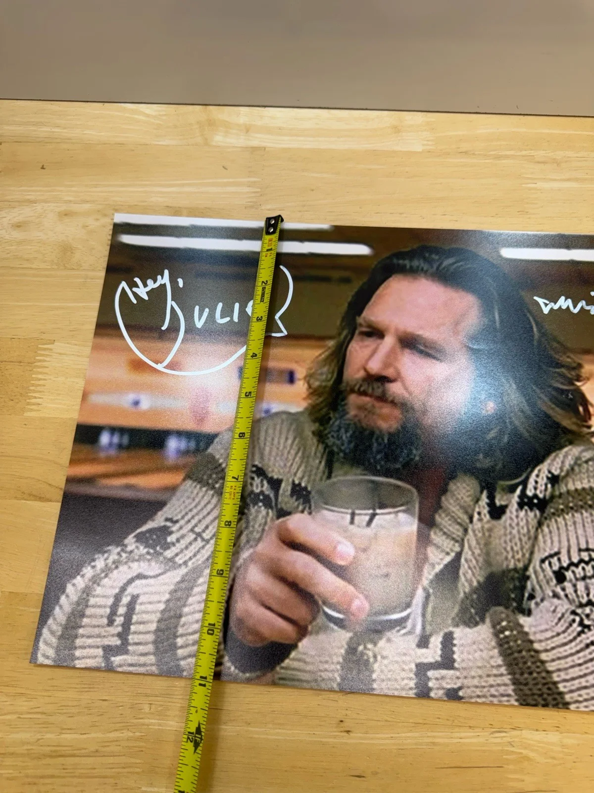 JEFF BRIDGES — The Big Lebowski Jeff Bridges Signed Autograph 11x14 Photo The Dude, image 5