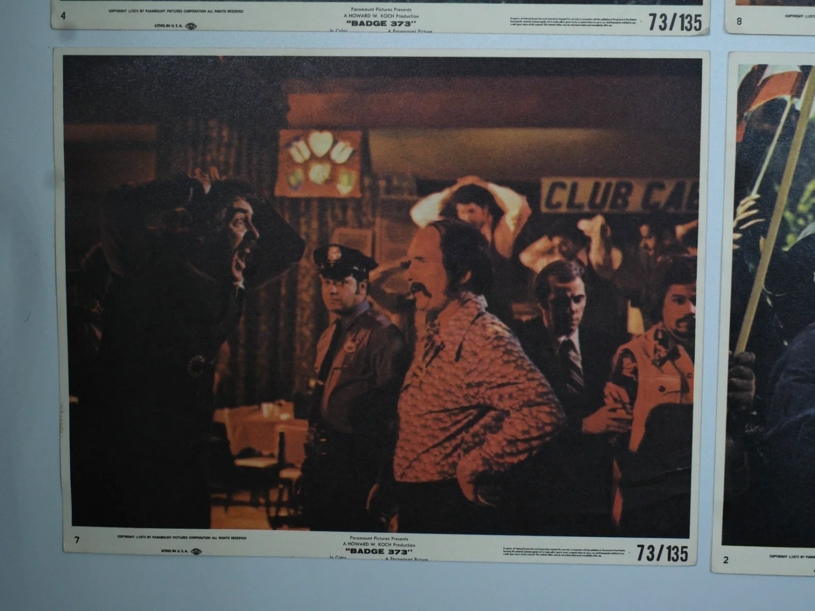 Vintage Badge 373 Colour Lobby Cards x4 Set, image 5