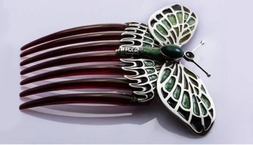 Vogue TITANIC Rose's Butterfly Comb Hair Hairpin clip Bobby Pin Hair Accessories, изображение 4