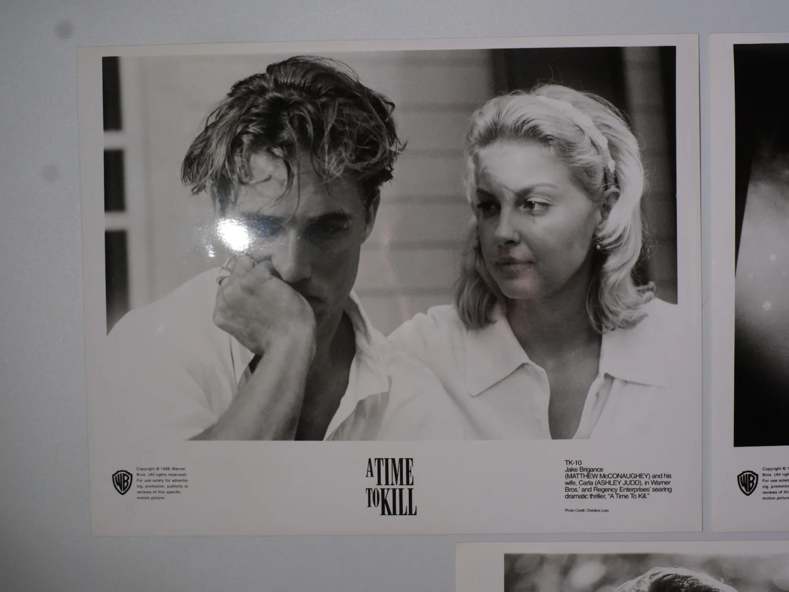 A Time to Kill Original US Lobby Cards x3 Joel Schumacher Matthew McConaughey, image 2