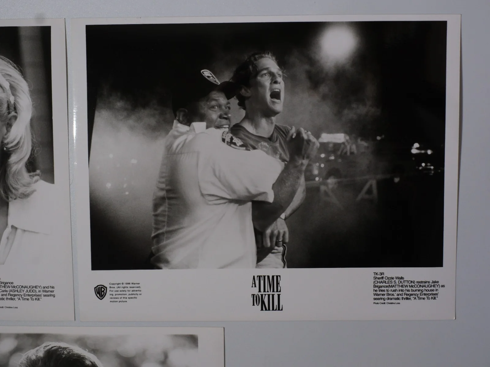 A Time to Kill Original US Lobby Cards x3 Joel Schumacher Matthew McConaughey, image 3
