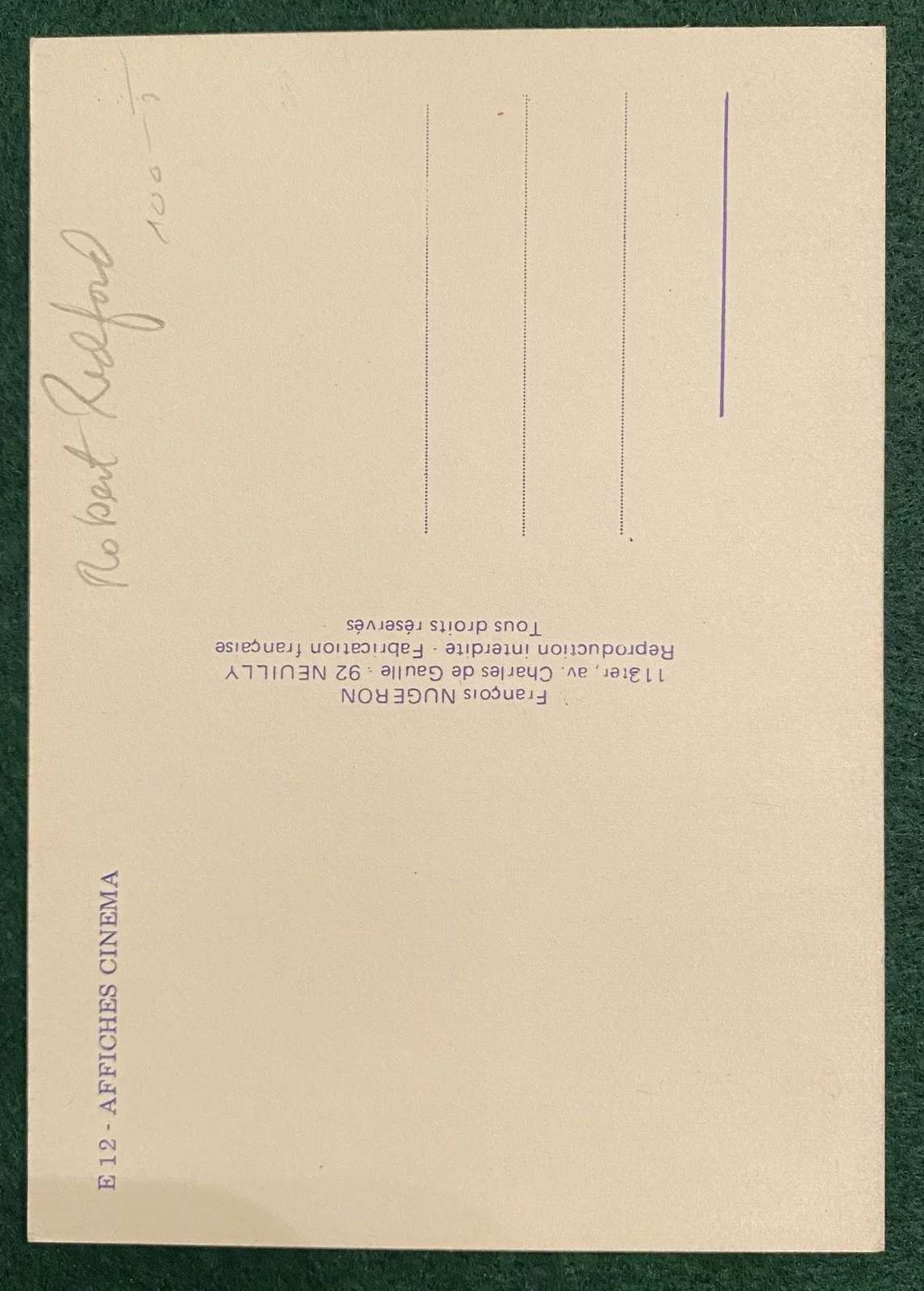 Robert Redford — ROBERT REDFORD signed 4x6 postcard JSA Full LOA autograph signature Great Gatsby, изображение 5