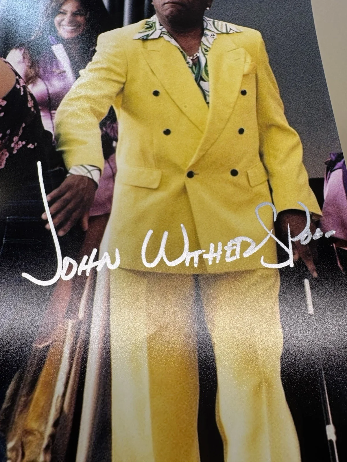 John Witherspoon — John Witherspoon Soul Plane Signed Auto 11x14 Photo Picture, image 2