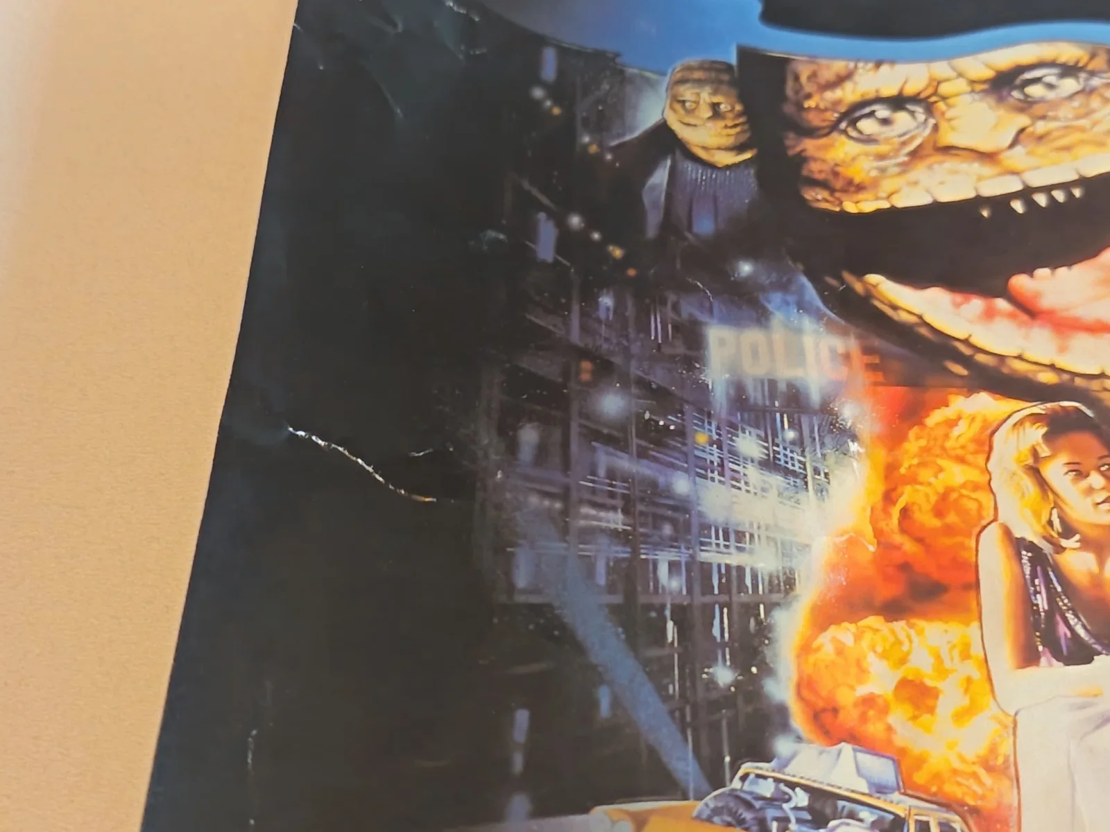 Super Mario Bros 1993 UK Quad - Bob Hoskins Dennis Hopper Film Movie Poster, изображение 4