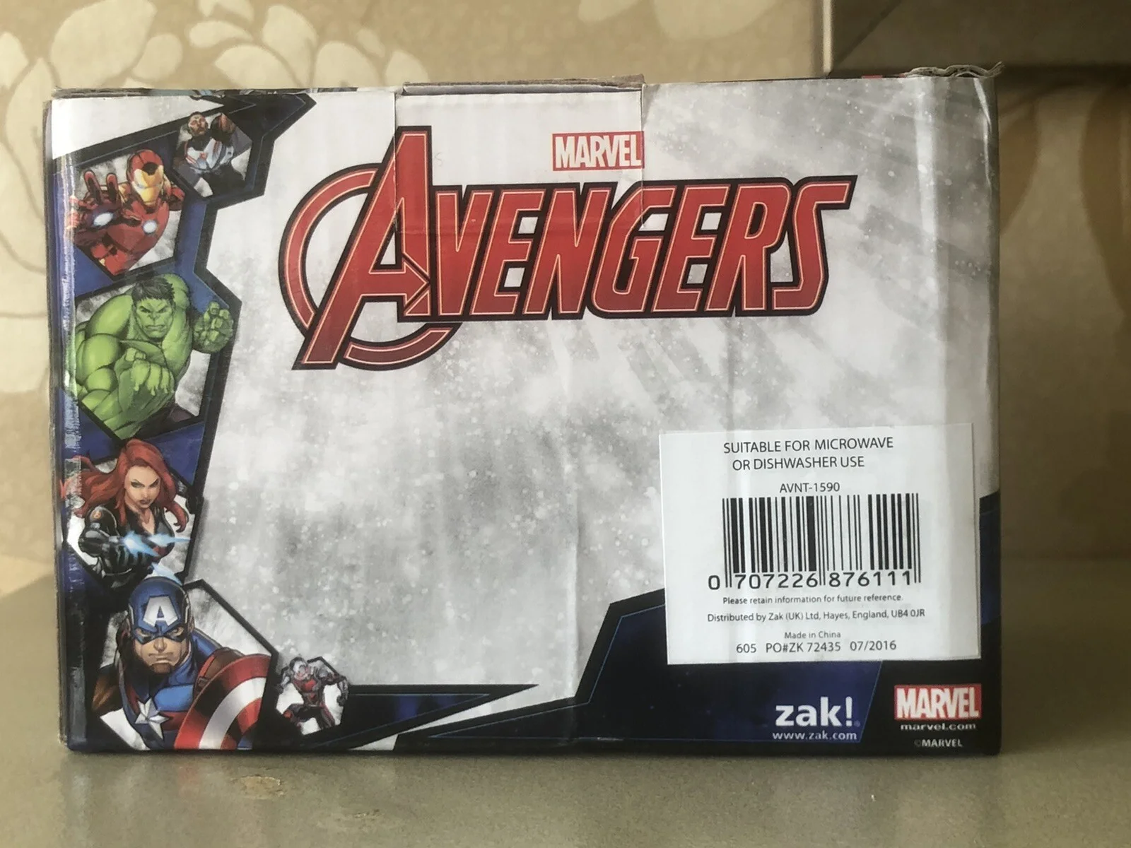 Zak! Marvel Avengers Ceramic Mug - New in Box, image 5