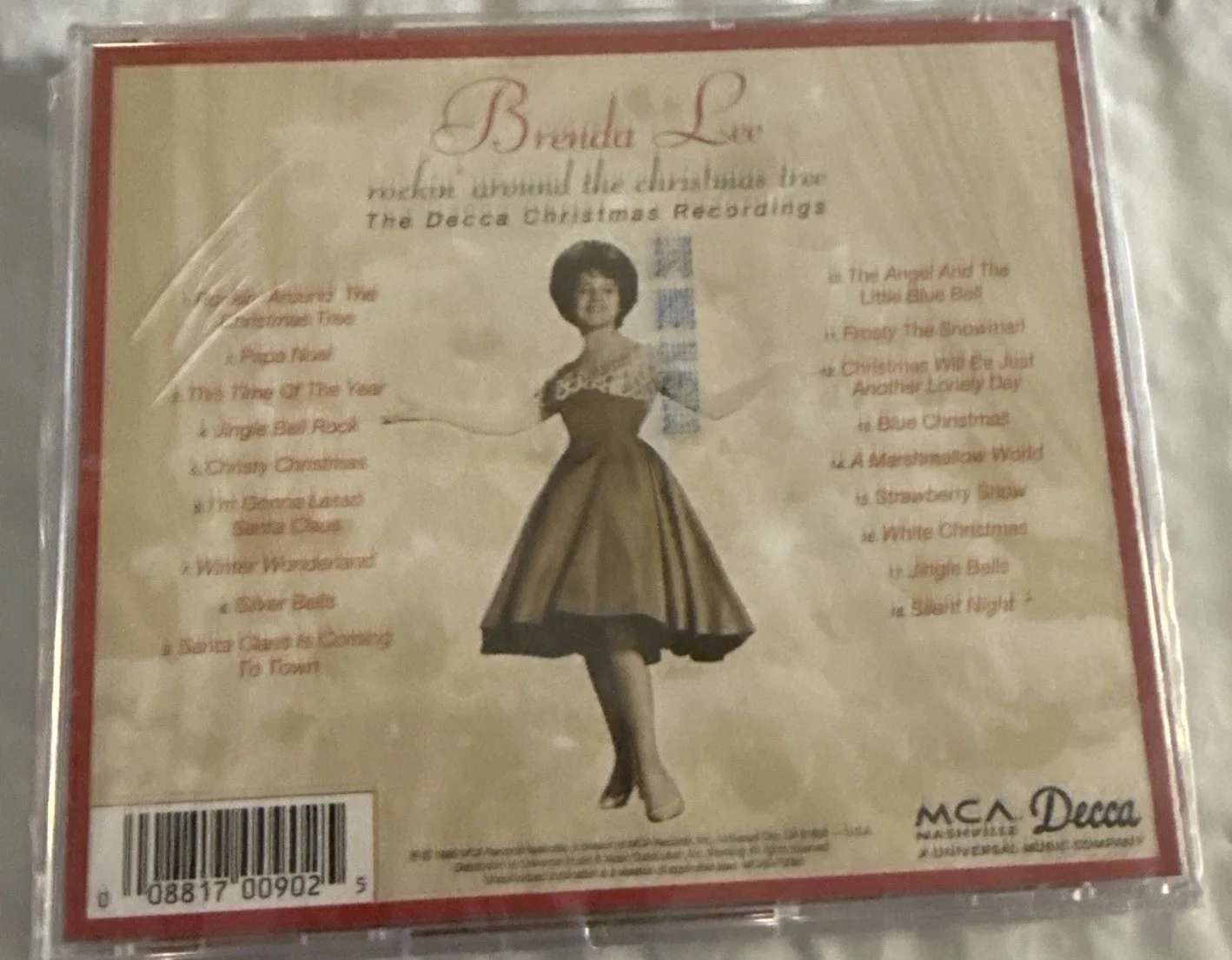 Brenda Lee - Rockin' Around The Christmas Tree (CD) New Still Sealed, image 2