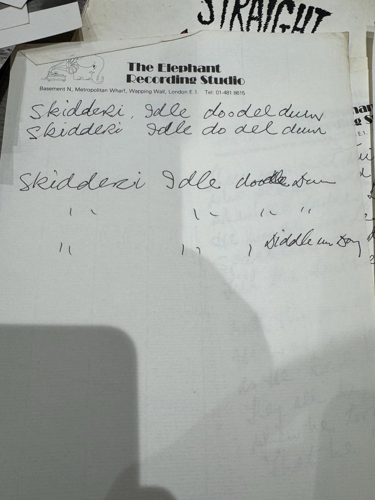 Straight To Hell (1987) Original Press Kit Joe Strummer, Courtney Love, Shane, image 2