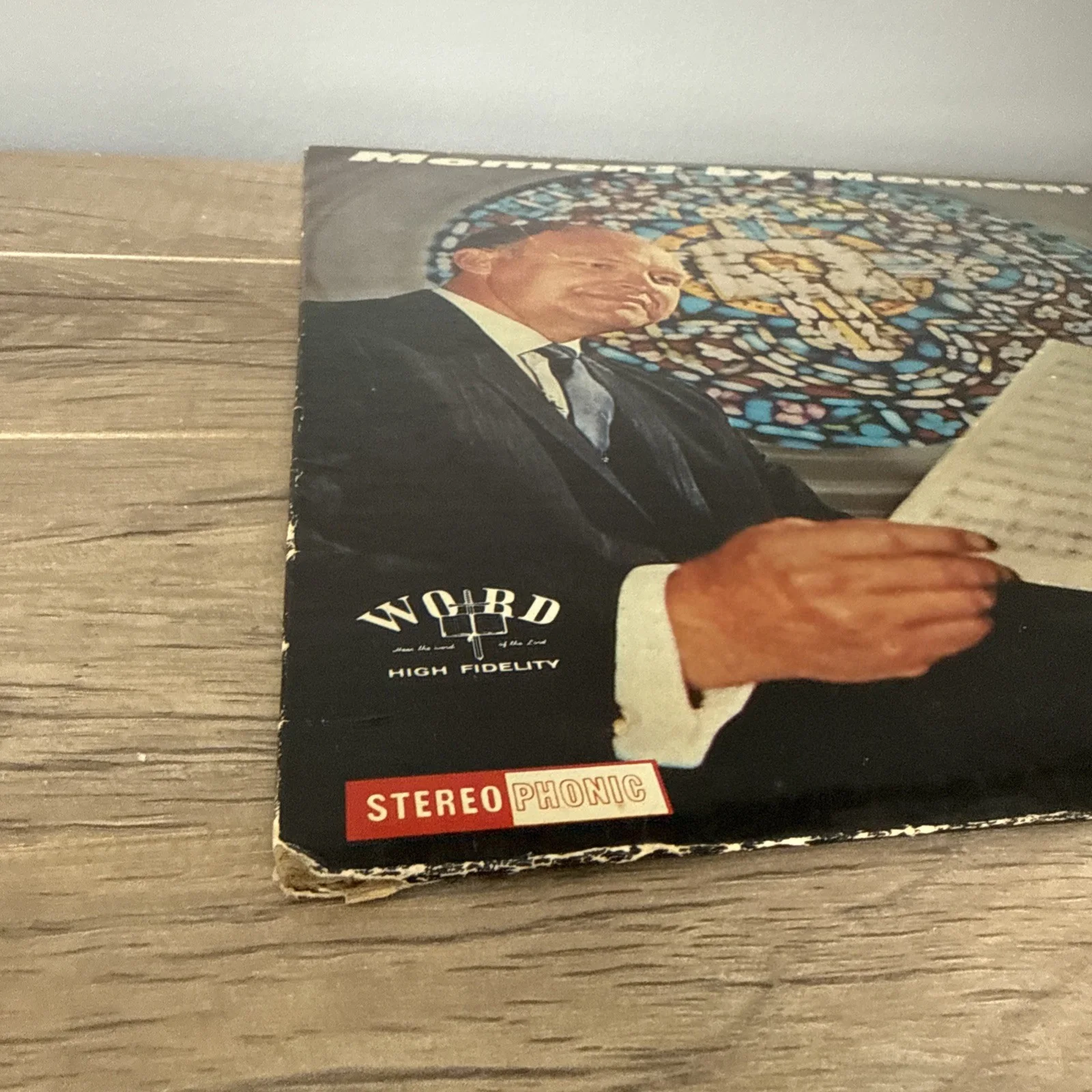 RUSSELL NEWPORT Moment By Moment Christian Record Vinyl LP Autograph Signed, изображение 3