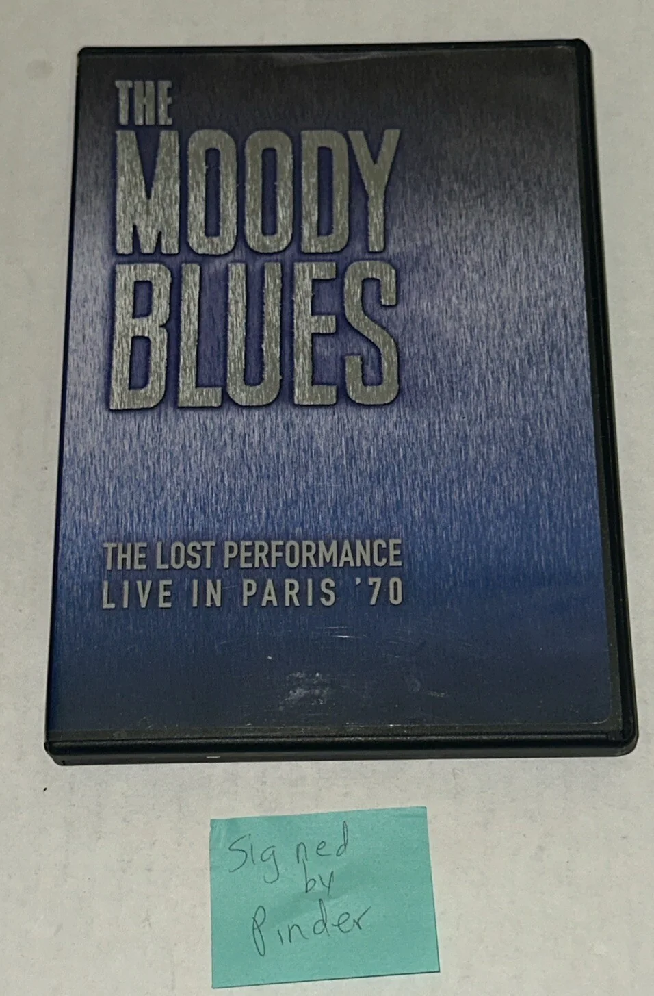 Moody Blues Lost Performance Paris 1970 DVD Signed Mike Pinder Live Concert, изображение 2