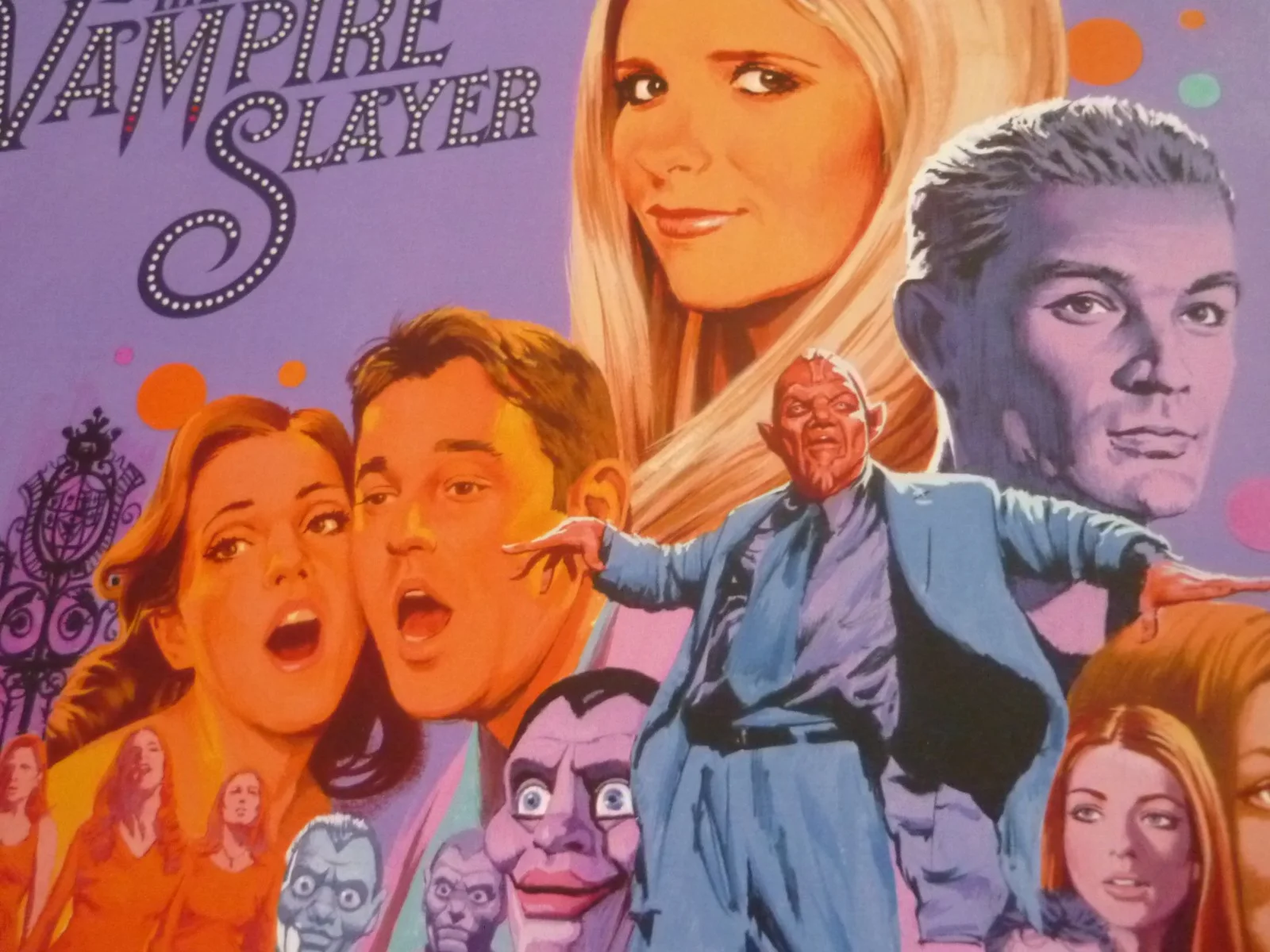 14x11 framed vinyl lp paper posters Buffy the vampire slayer once more feeling, изображение 2