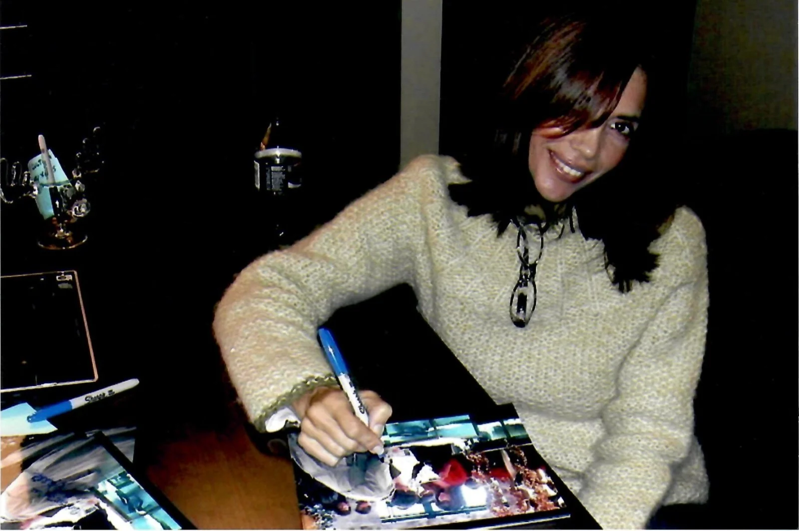Nicolette Scorsese — NICOLETTE SCORSESE Signed CHRISTMAS VACATION Chevy Chase 8x10 Photo - A&R, изображение 2