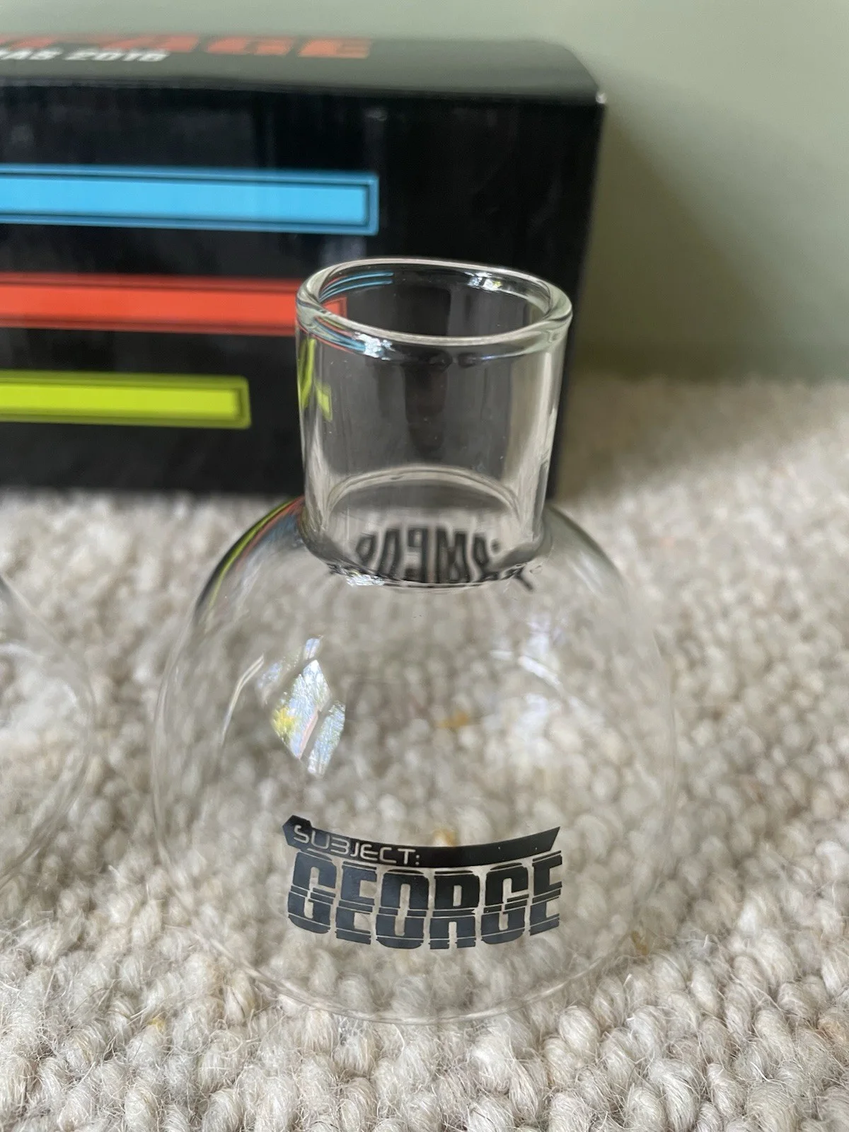Rampage Movie Film Memorabilia 3 Beakers Science George Ralph Lizzie Specimens, изображение 5