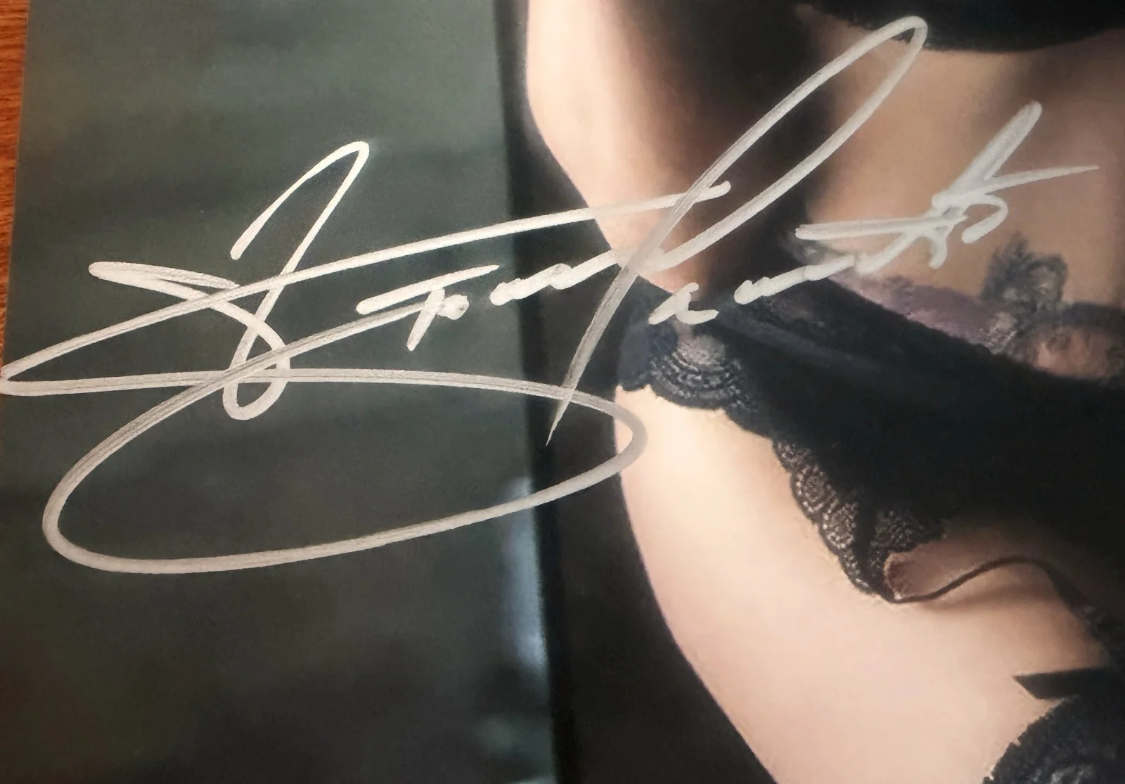 Stormy Daniels Adult Film Actress Trump signed 8x10 photo read description, изображение 2