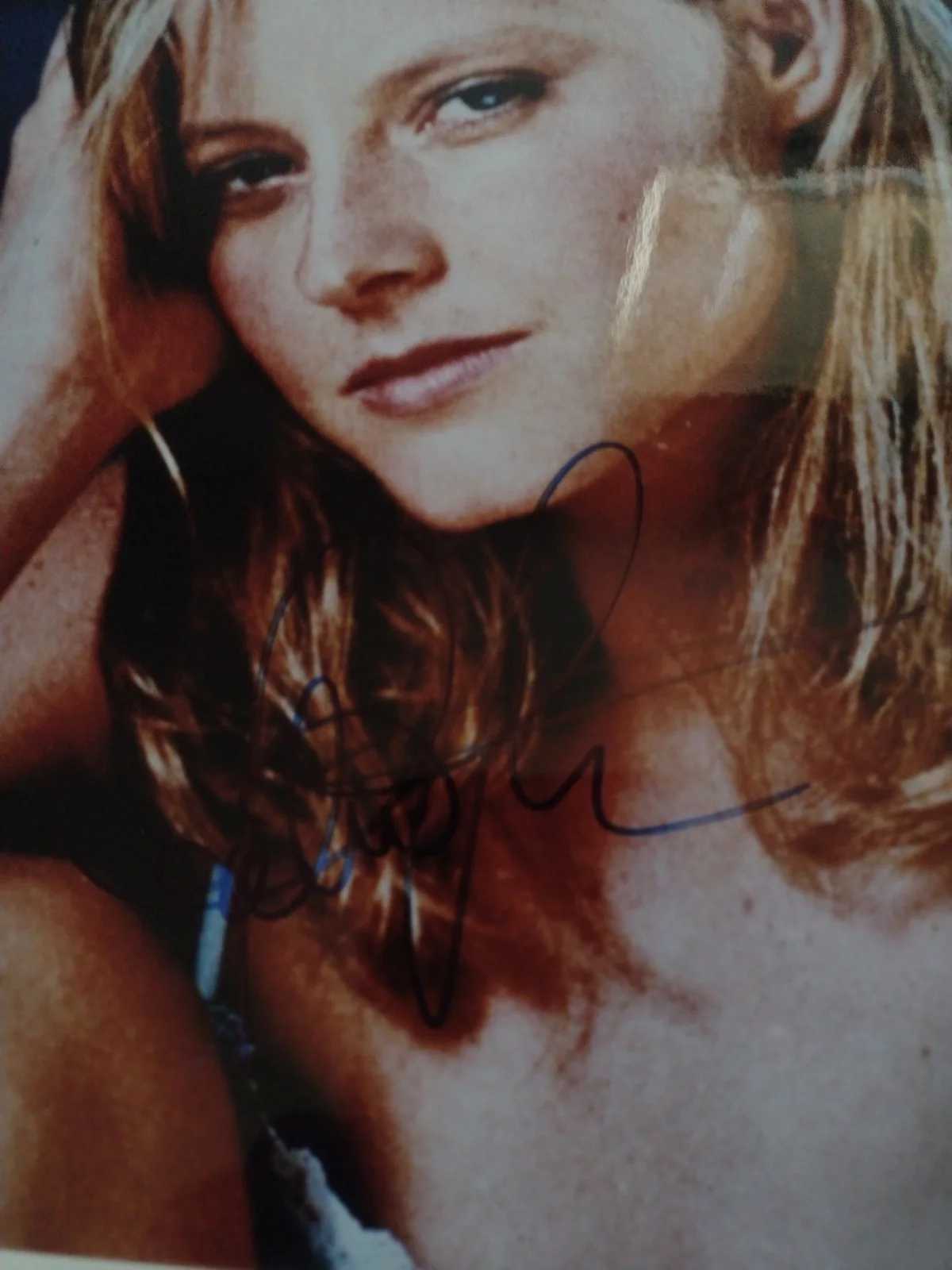 Jodie Foster Autographed 8x10 Photo Taxi Driver Silence Of The Lambs, изображение 2