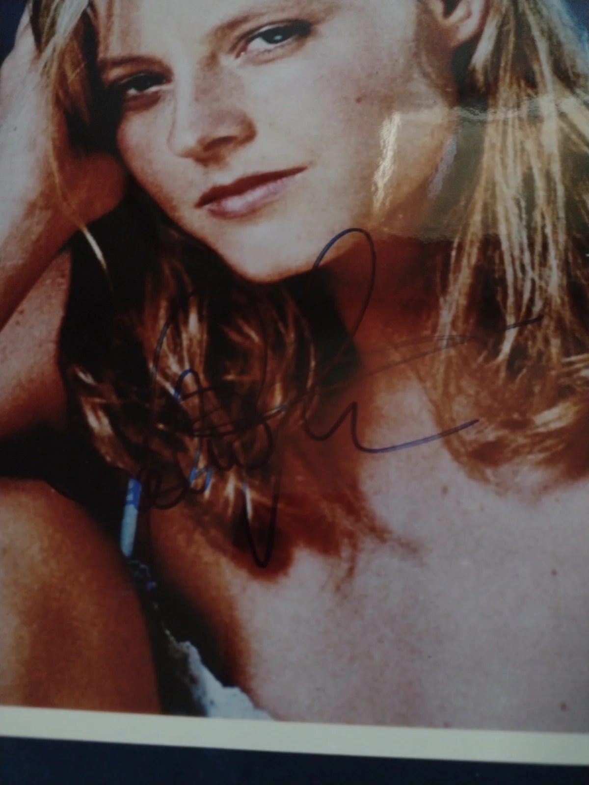Jodie Foster Autographed 8x10 Photo Taxi Driver Silence Of The Lambs, изображение 3