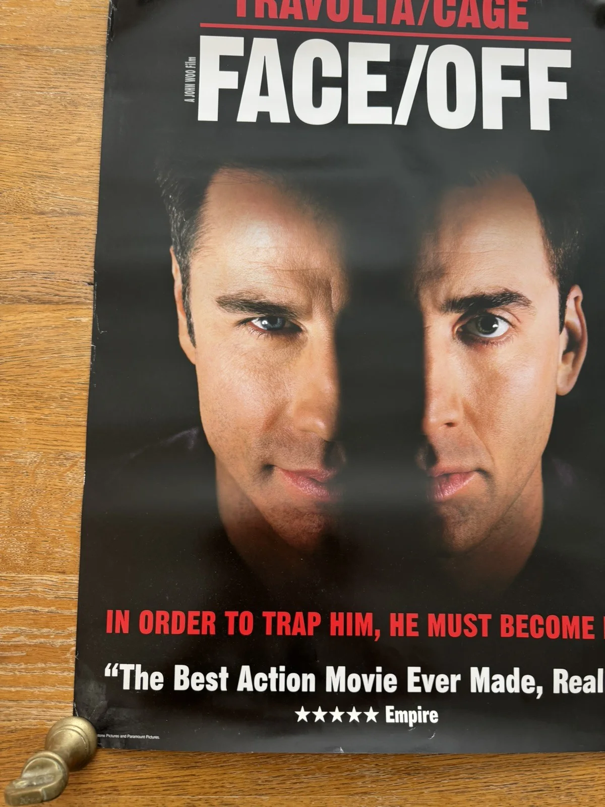 Face Off (1997) Promo Video Shop Movie Poster - A2 - RARE, изображение 2