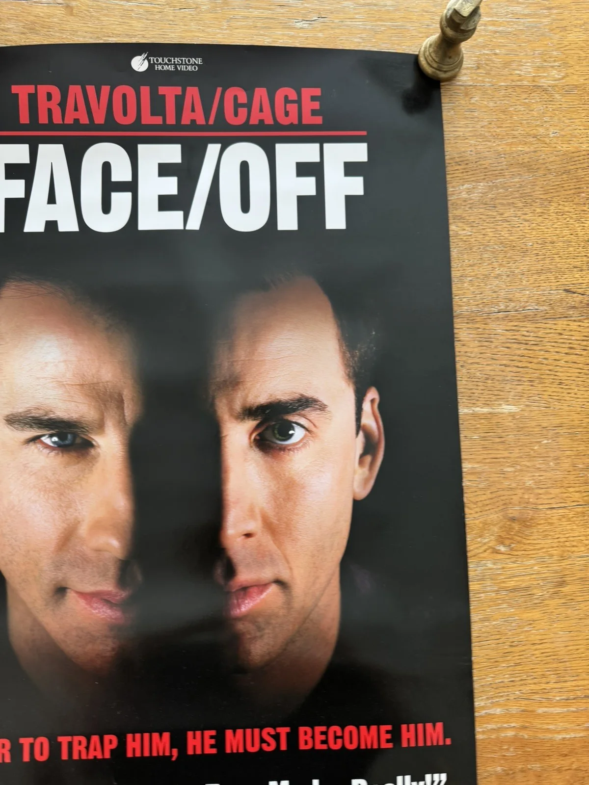 Face Off (1997) Promo Video Shop Movie Poster - A2 - RARE, изображение 3