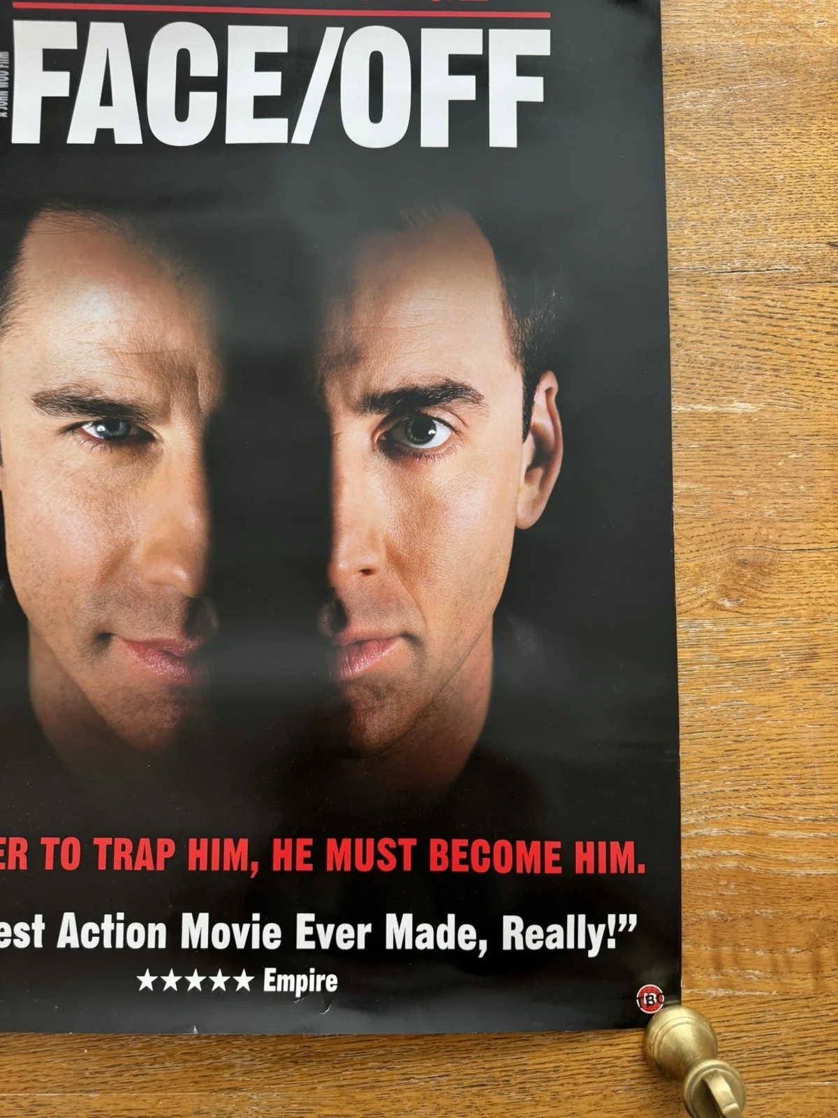 Face Off (1997) Promo Video Shop Movie Poster - A2 - RARE, изображение 4