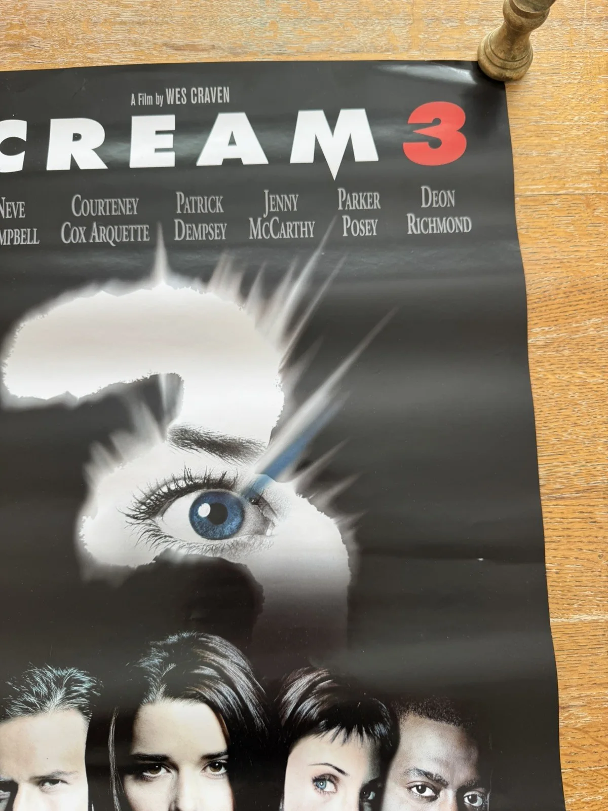 Scream 3 (2000) Promo Video Shop Movie Poster - A2 - RARE, image 4