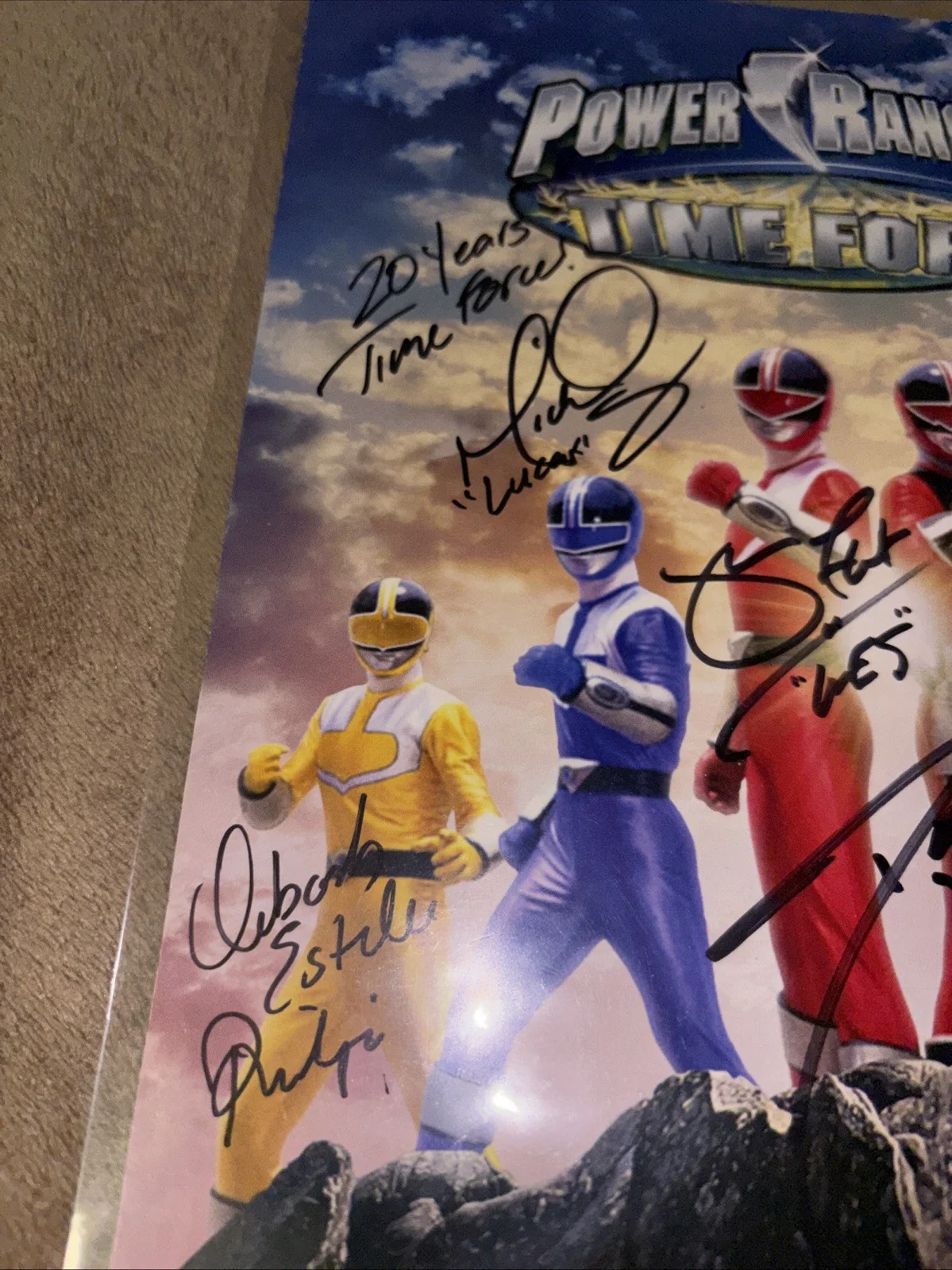 Power Rangers Signed Cast Photo 8x10, image 2