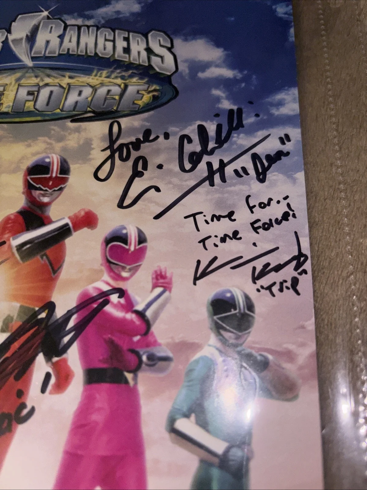 Power Rangers Signed Cast Photo 8x10, image 4