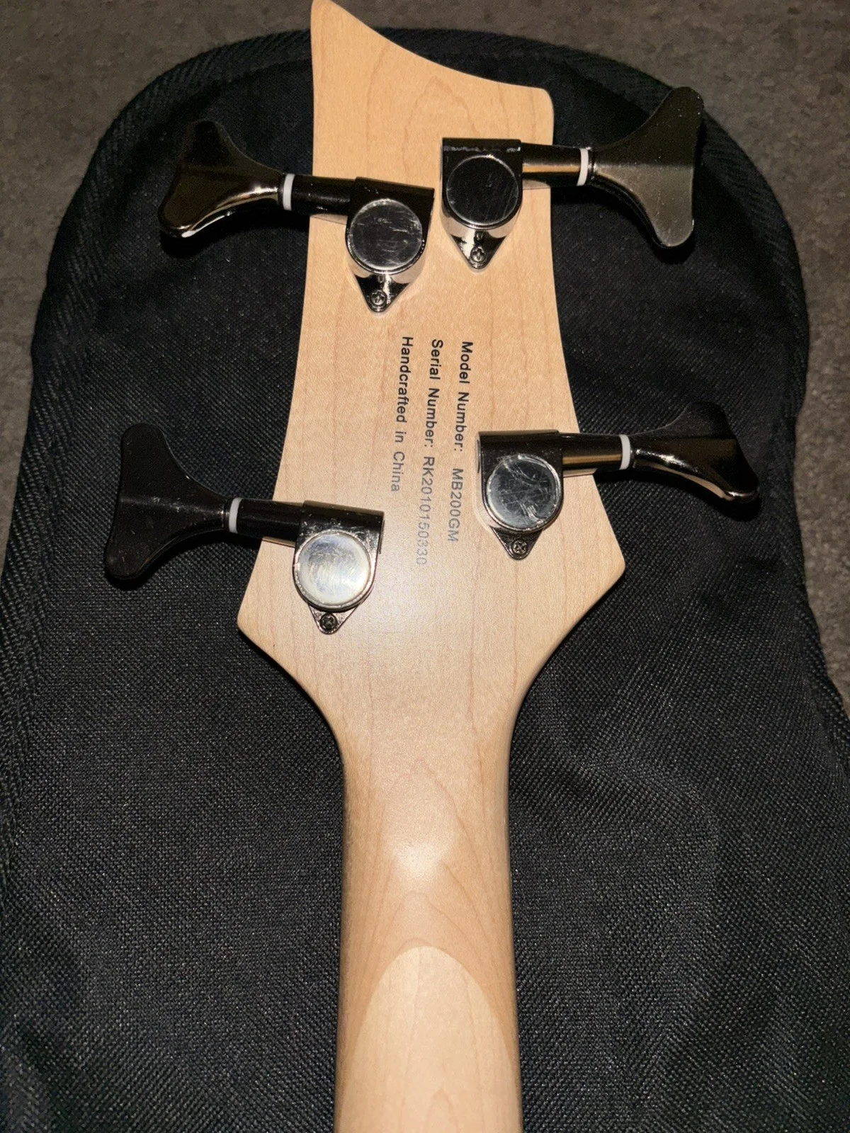 Rare System Of A Down Autograph Signed Mitchell bass guitar Shavo Odadjian COA, image 3