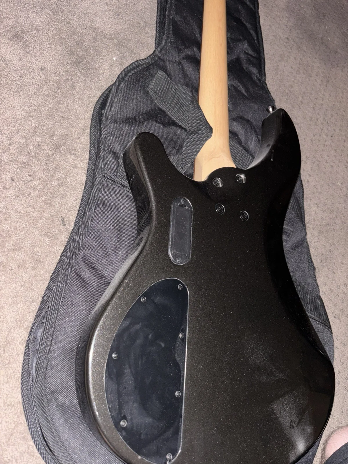 Rare System Of A Down Autograph Signed Mitchell bass guitar Shavo Odadjian COA, image 5
