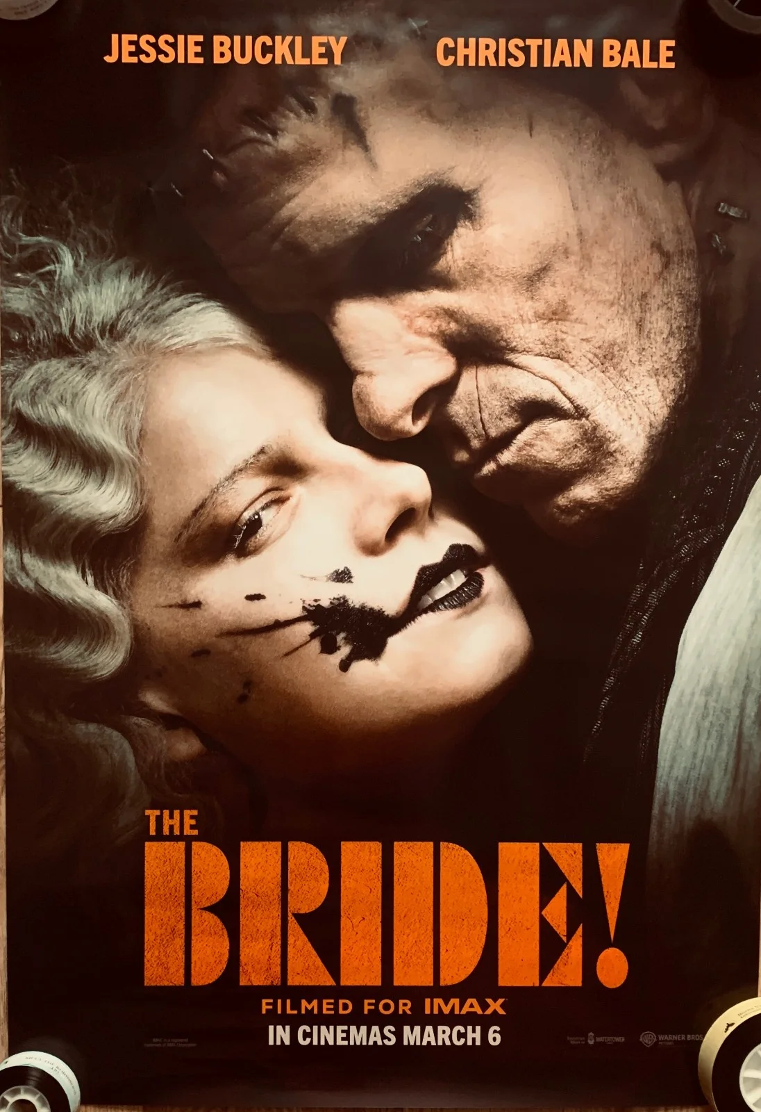 Maggie Gyllenhaal's - The Bride - Original UK Quad Cinema Poster 2026, изображение 4