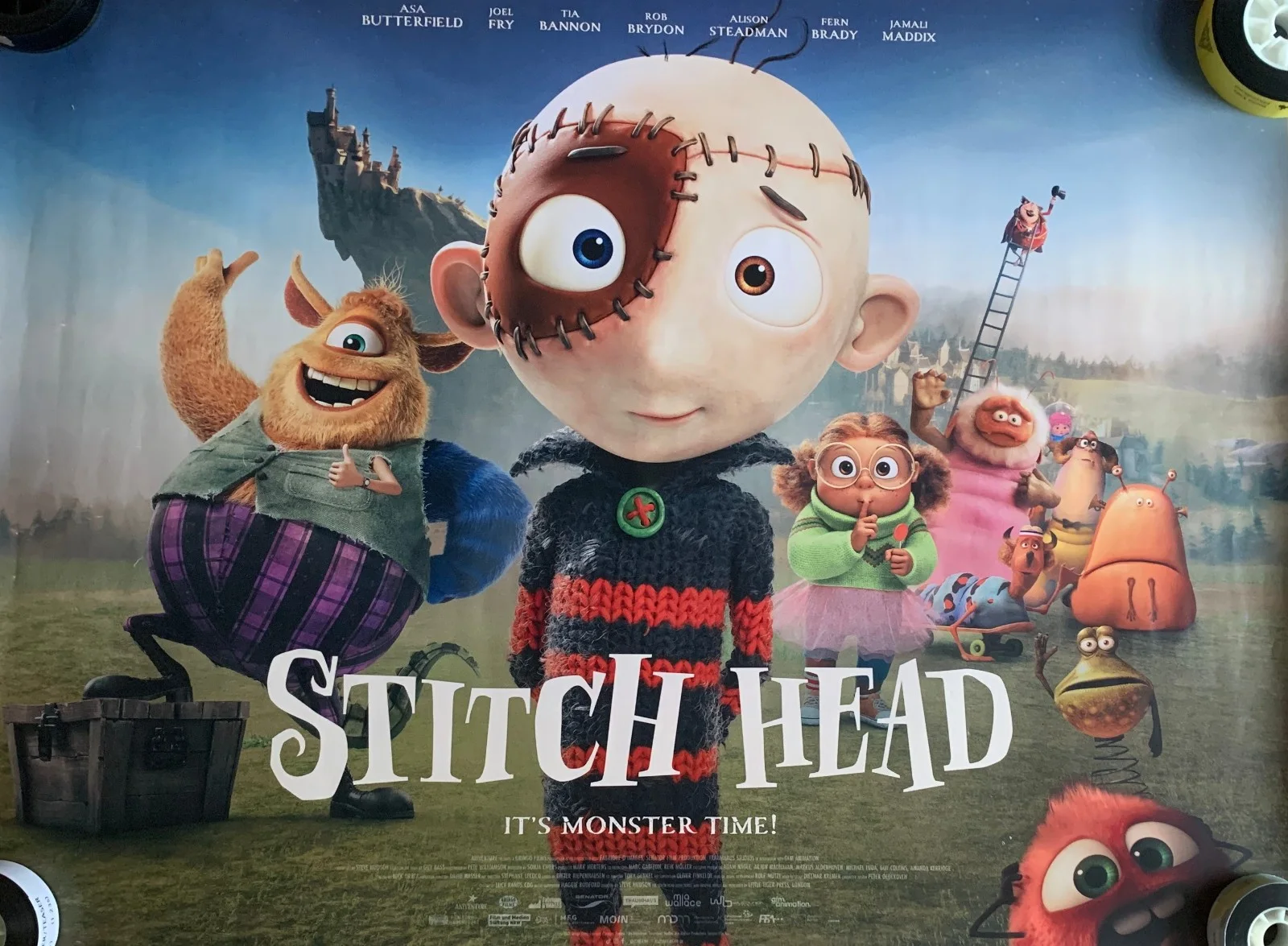 Steve Hudson's Stitch Head Original UK Quad Cinema Poster 2026, image 2