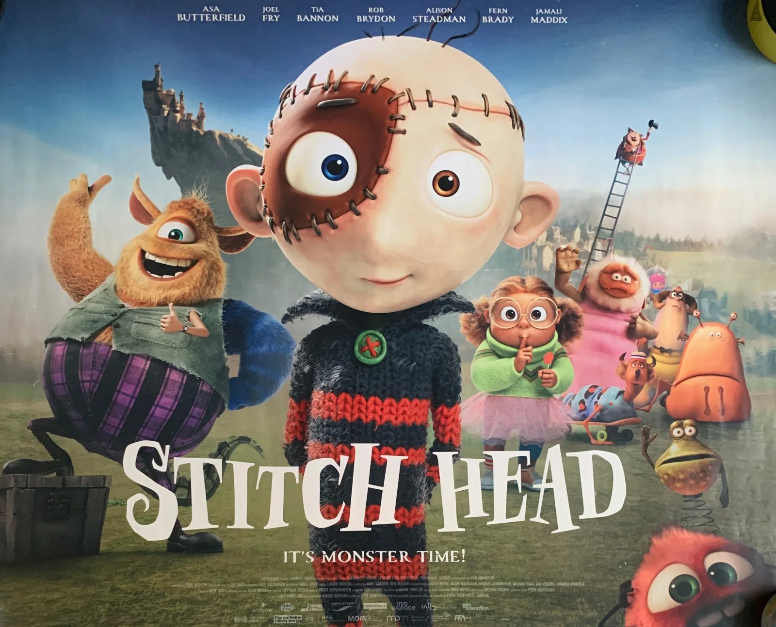 Steve Hudson's Stitch Head Original UK Quad Cinema Poster 2026, image 3