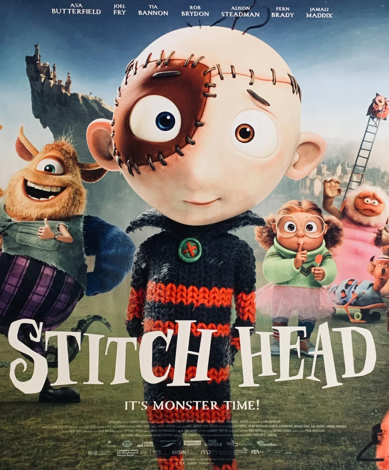 Steve Hudson's Stitch Head Original UK Quad Cinema Poster 2026, image 4