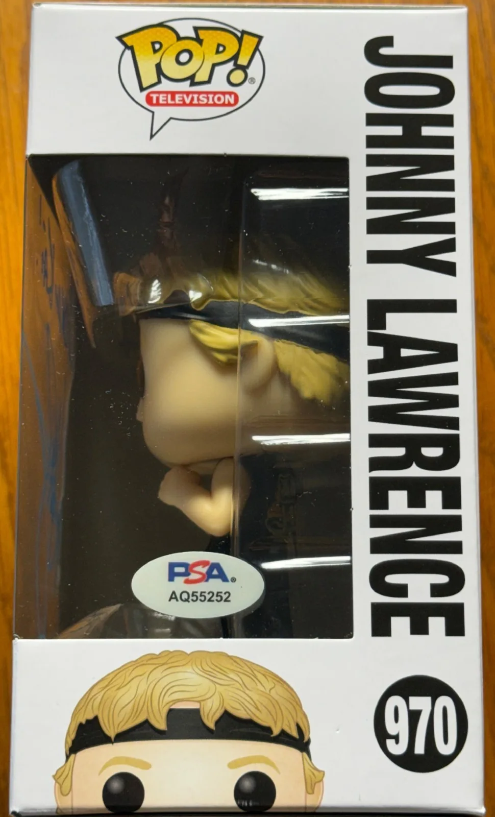 WILLIAM ZABKA — WILLIAM ZABKA SIGNED COBRA KAI JOHNNY LAWRENCE FUNKO POP 970 PSA/DNA CERT, изображение 2
