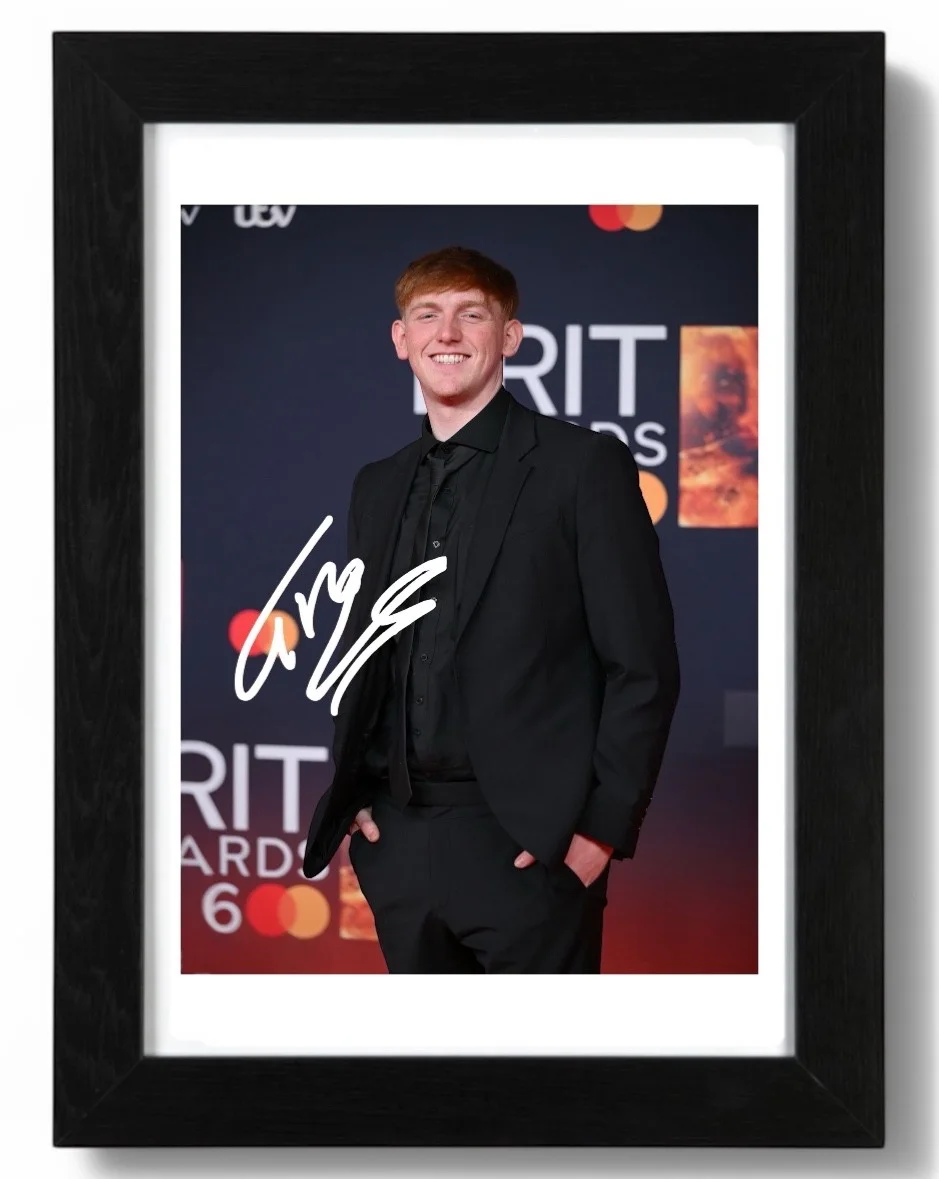 Angry Ginge Autograph PHOTO Pre Print 6x4/A4/ Framed Morgan YouTube, image 3