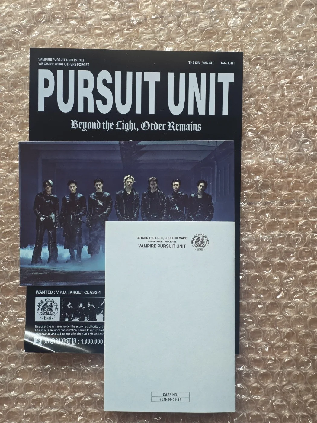 Enhypen En Hypen Promo Sticker THE SIN : VANISH Album Autographed Hand Signed, изображение 5