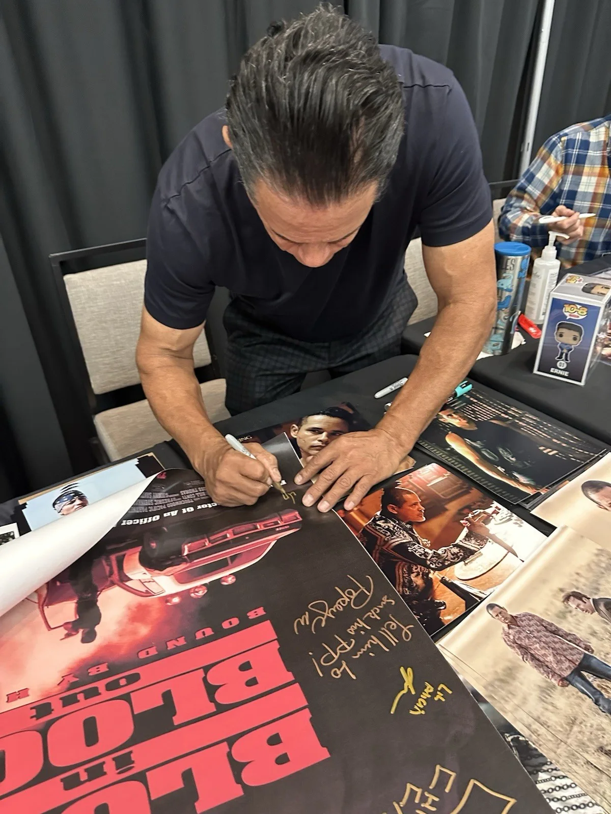 Raymond Cruz — RAYMOND CRUZ SIGNED BLOOD IN BLOOD OUT 8x10 PHOTO, изображение 3