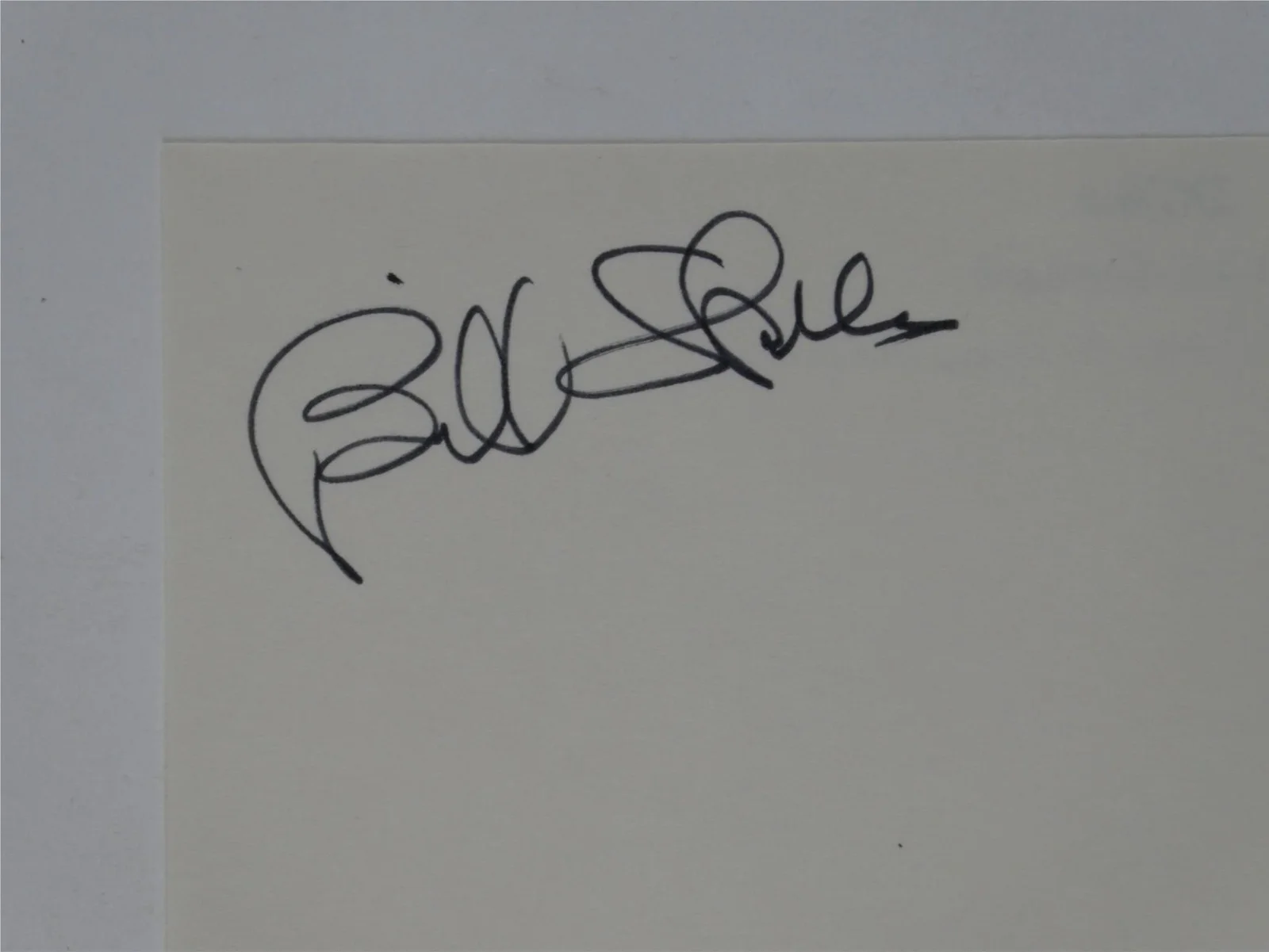 Bill Skiles — Bill Skiles Pete Henderson Signed 3x5 Index Card Comedy Duo Comedian Lot of 2, изображение 5