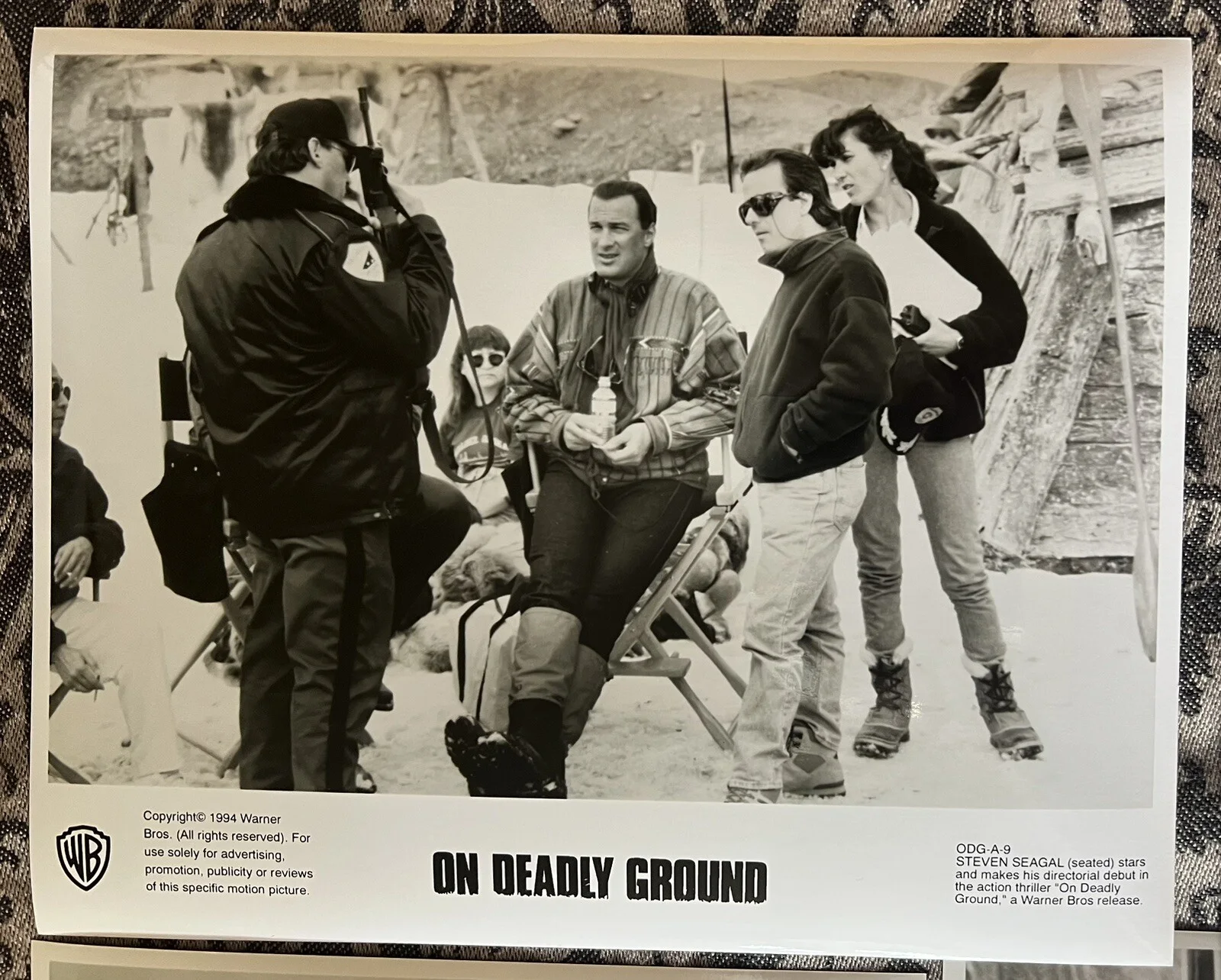 Steven Seagal Press Pack On Deadly Ground Photographs, image 4