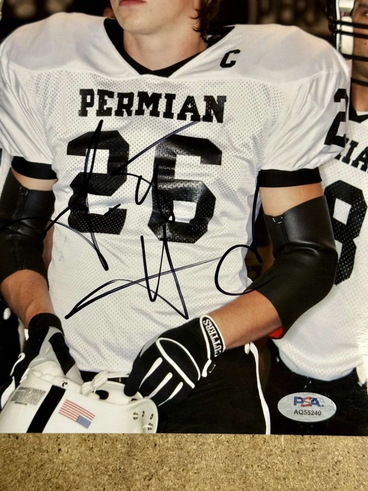 Garrett Hedlund — Garrett Hedlund Signed Friday Night Lights (2004) “Don” 8X10 Photo With PSA COA, изображение 2