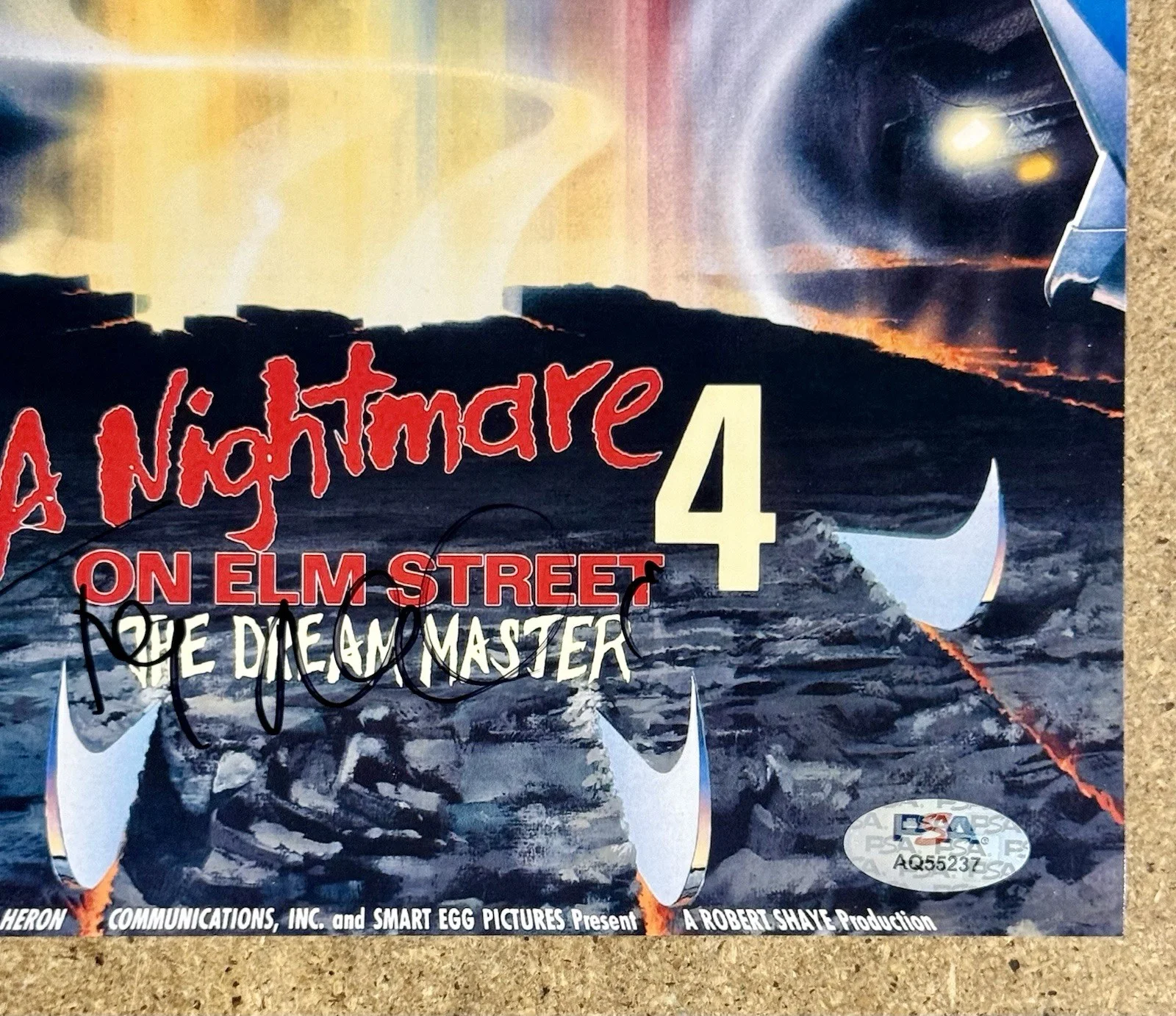 Toy Newkirk — Toy Newkirk Signed Nightmare On Elm Street 4 Dream Master 8X10 Photo PSA COA, изображение 2