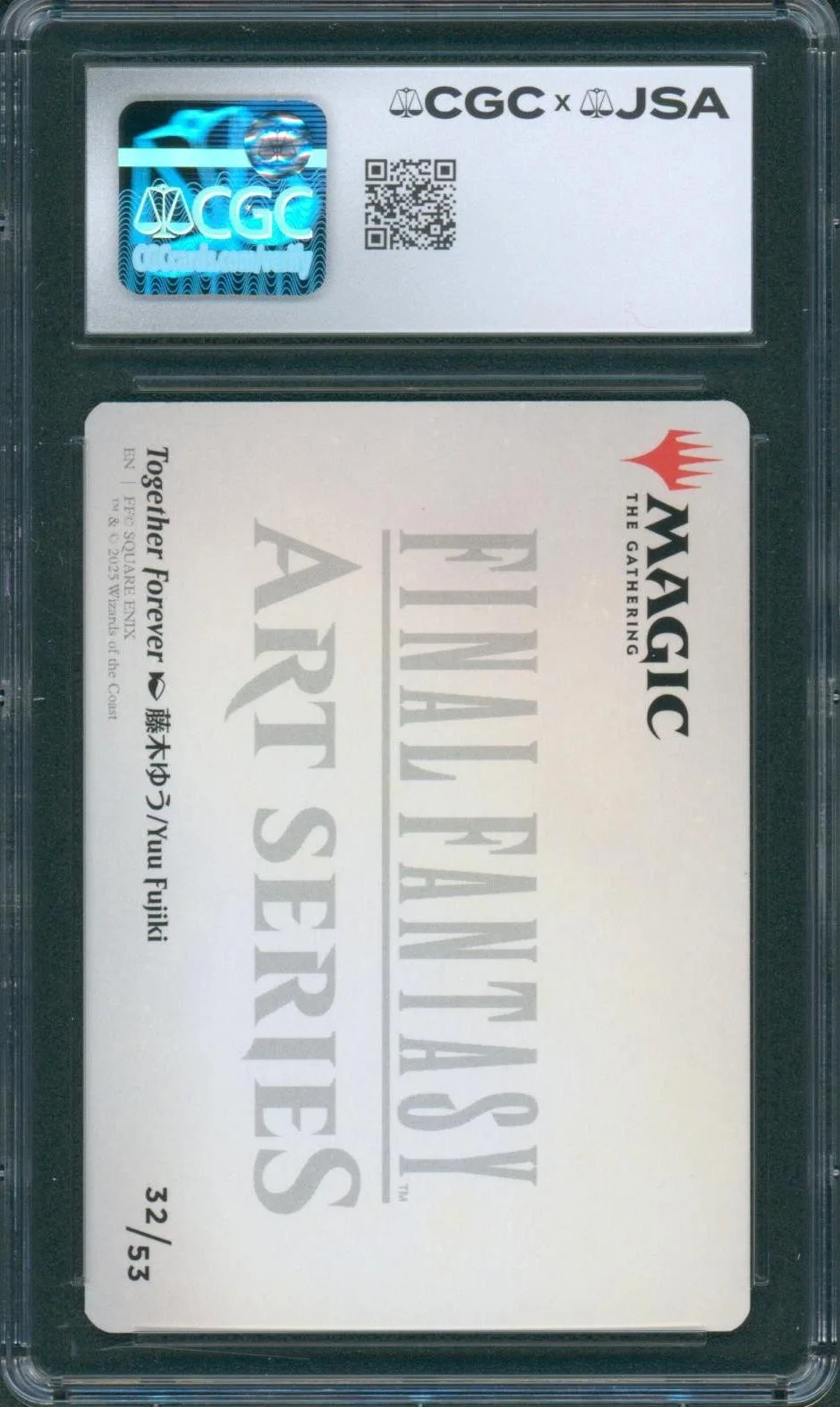 James Arnold Taylor — James Arnold Taylor Signed Magic Card Final Fantasy Tidus Mint 9 CGC x JSA SLAB, изображение 2