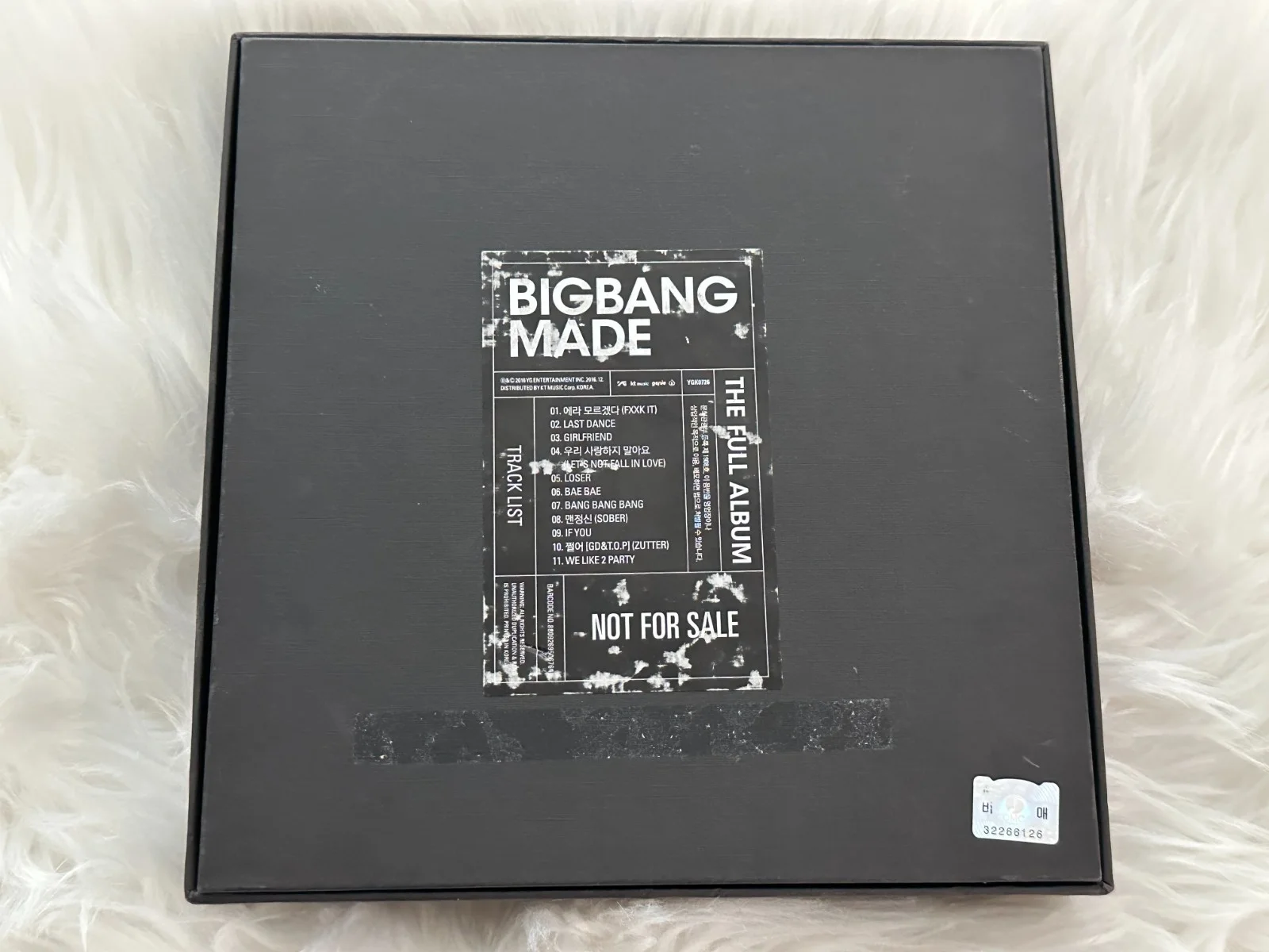 BIGBANG - ALL MEMBER Autograph(Signed) PROMO ALBUM KPOP, изображение 5