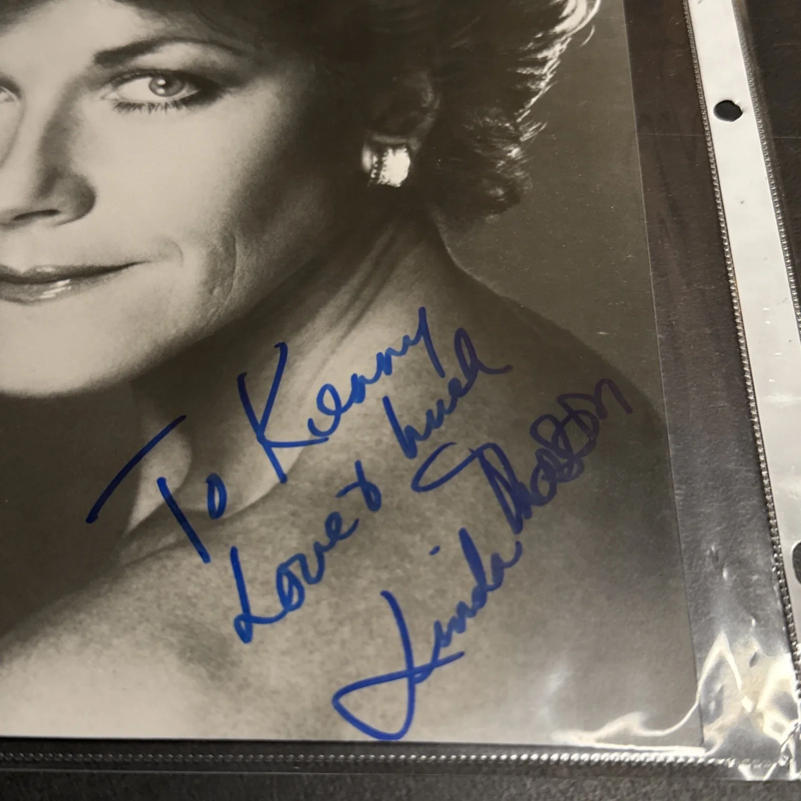 Linda THORSON Signed 8x10 Photo Autographed Inscribed, изображение 2