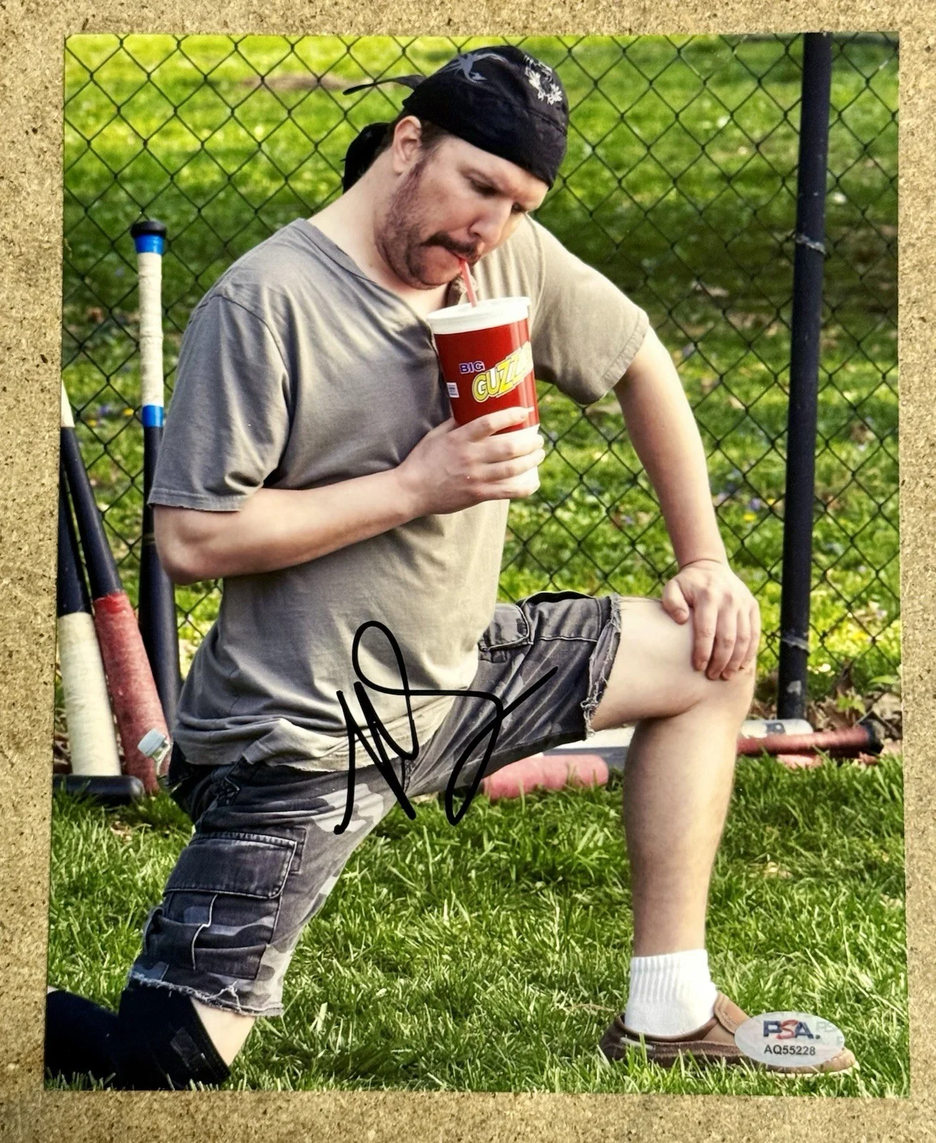 Nick Swardson — Nick Swardson Signed Back In The Day “Ron Freeman” 8X10 Photo With PSA COA