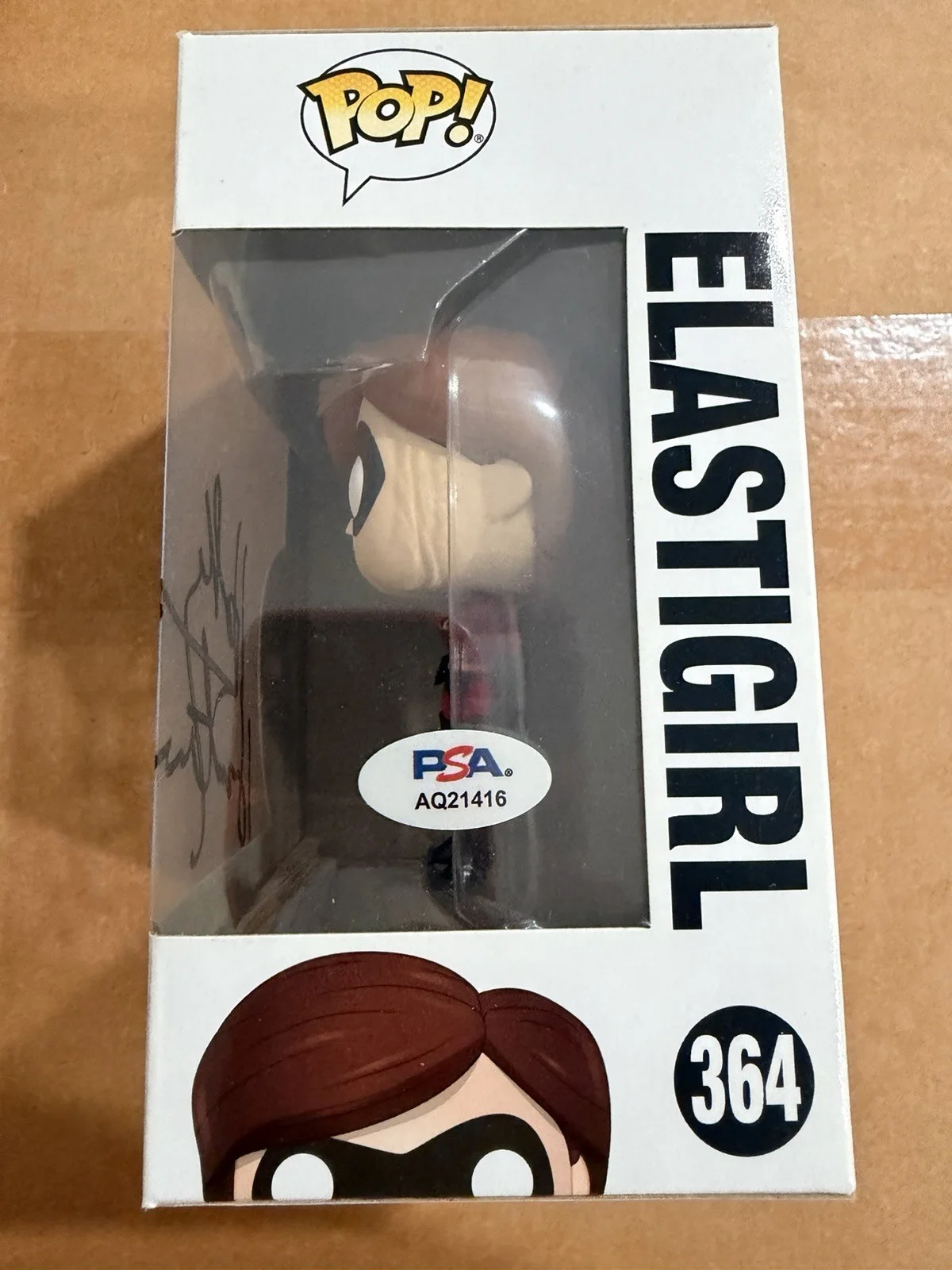 Holly Hunter Signed Elastigirl Incredibles Funko Exact Proof Autograph PSA COA, image 5
