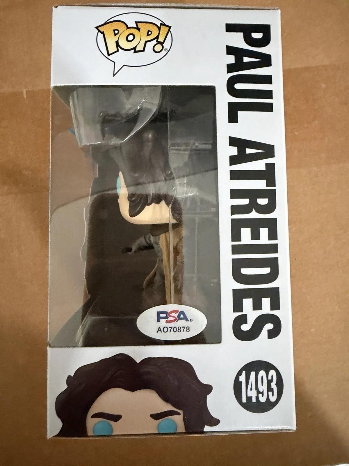 Denis Villeneuve Signed Paul Atreides Dune Funko Proof Autograph PSA DNA COA, image 4