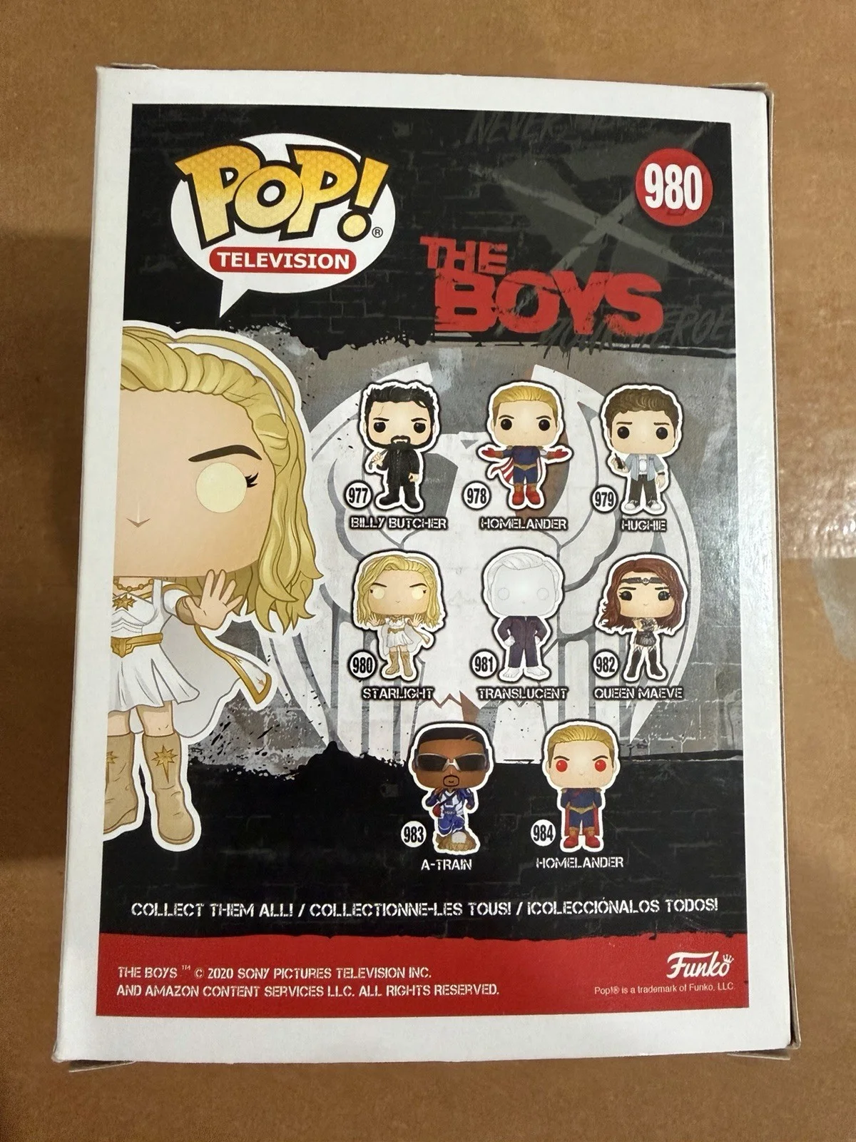 Erin Moriarty Signed Starlight The Boys Funko 980 Autograph PSA DNA COA, image 3