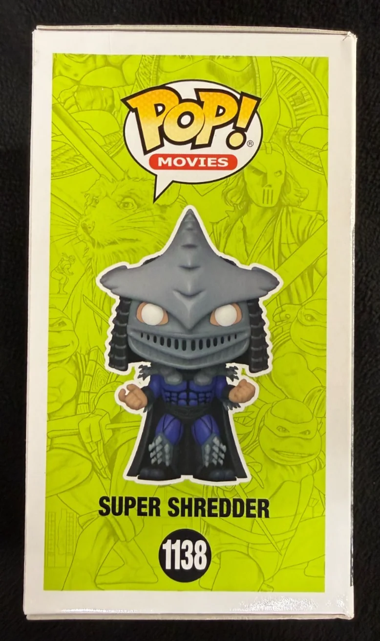 Kevin Nash — Kevin Nash Signed TMMNT Super Shredder Funko Pop Figure WCW WWE NWO WWF JSA COA, изображение 5