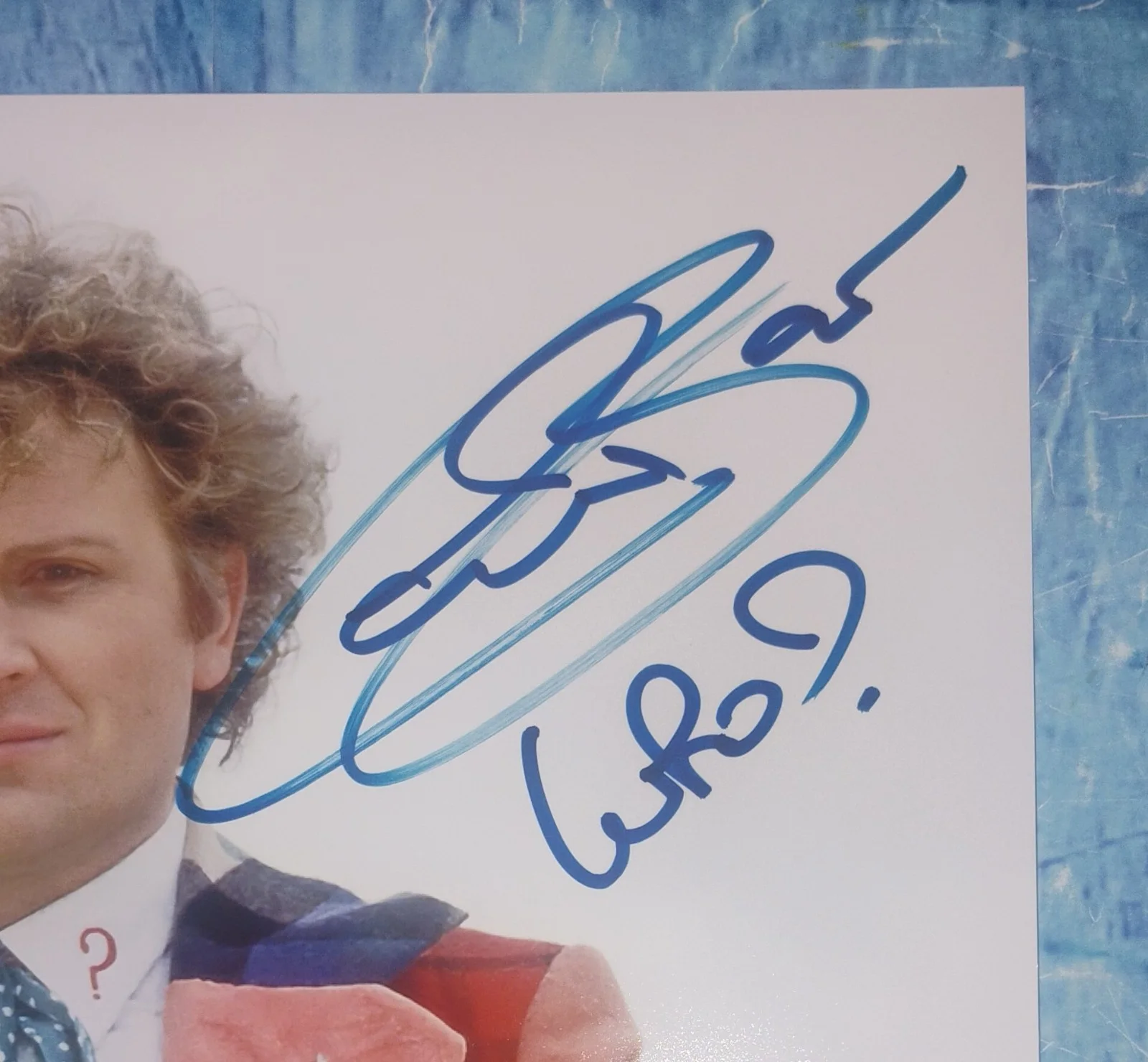 Colin Baker Hand Signed Autograph 8x10 Photo COA Doctor Who NO US TARIFF, image 3